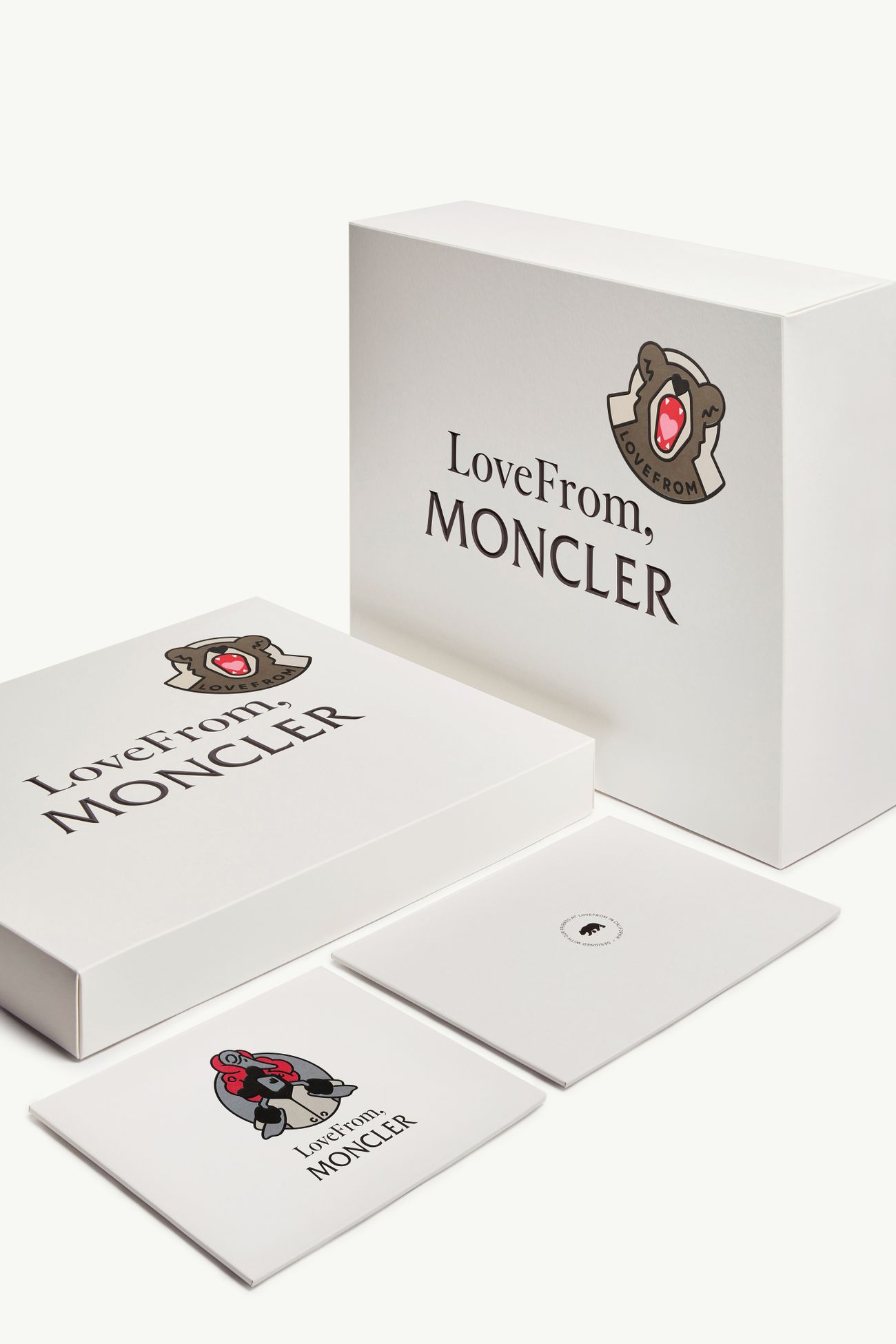 Piumino midi Moncore LoveFrom, MONCLER Gender Neutral Beige Chiaro Moncler 9