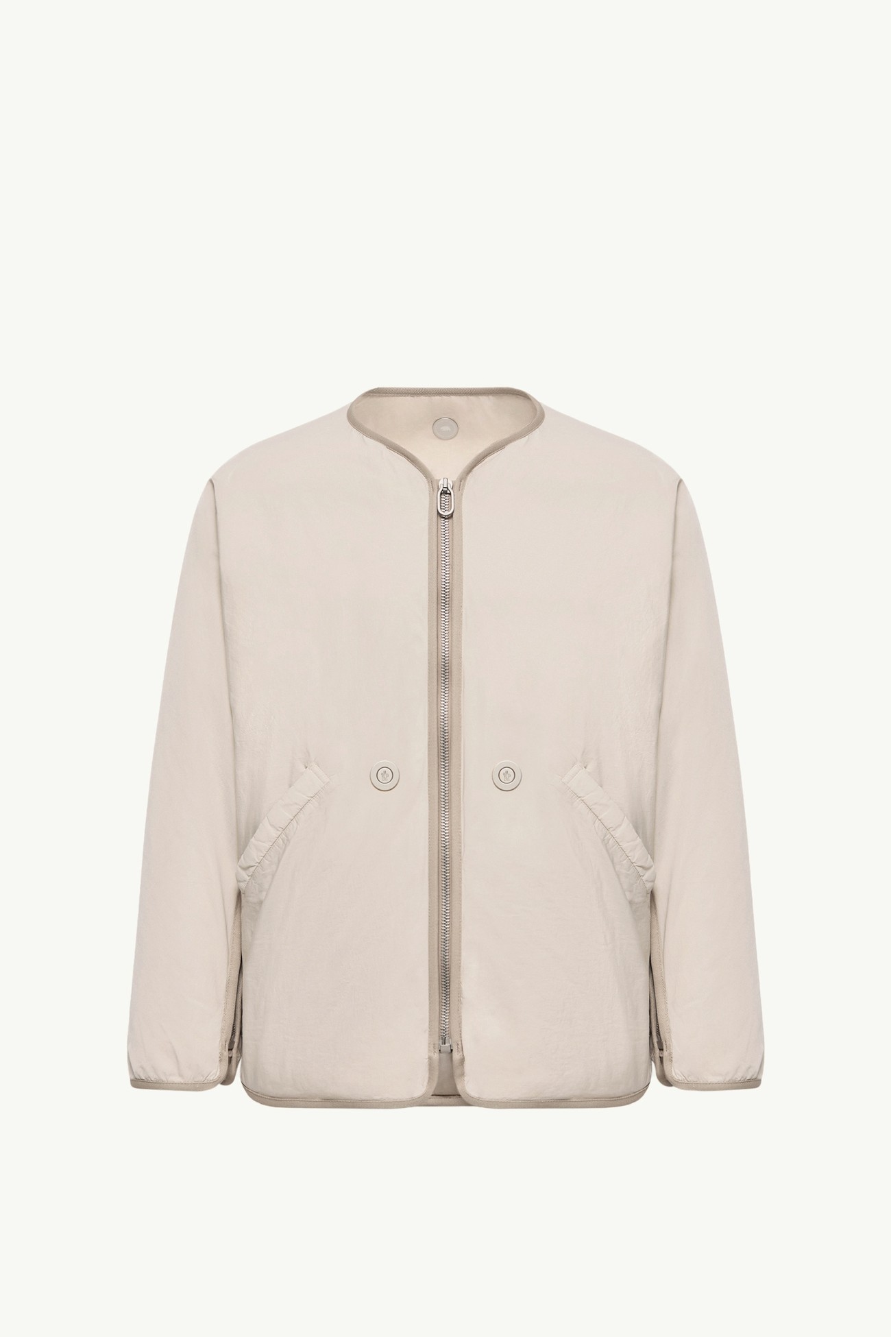 LoveFrom, MONCLER Moncore Mid-Length Down Jacket Gender Neutral Light Beige Moncler 0