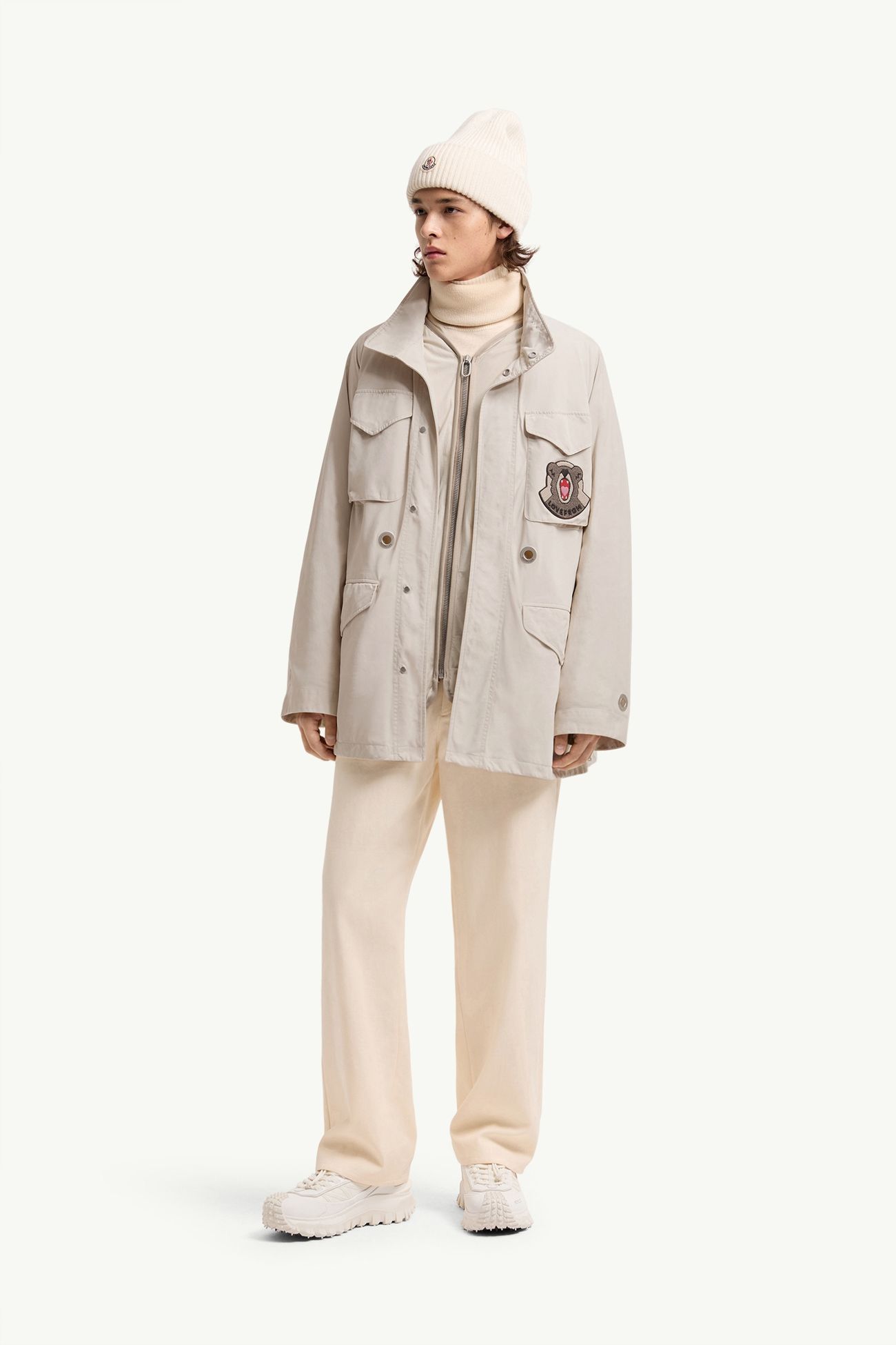 LoveFrom, MONCLER フィールドジャケット ジェンダーニュートラル ライトベージュ Moncler 1