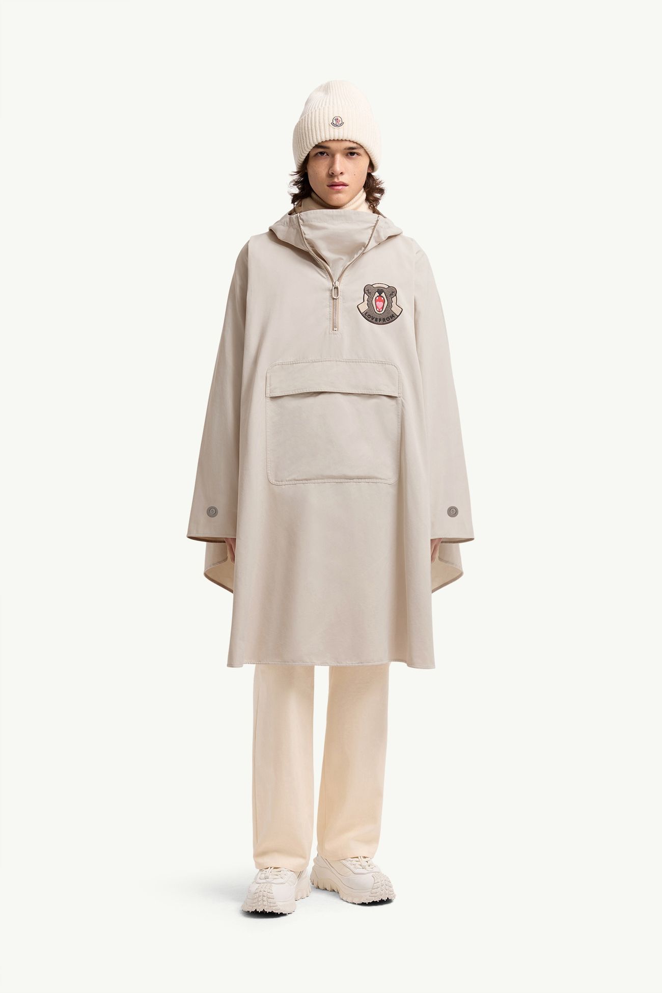 LoveFrom, MONCLER斗篷 中性 淺米色 Moncler 1