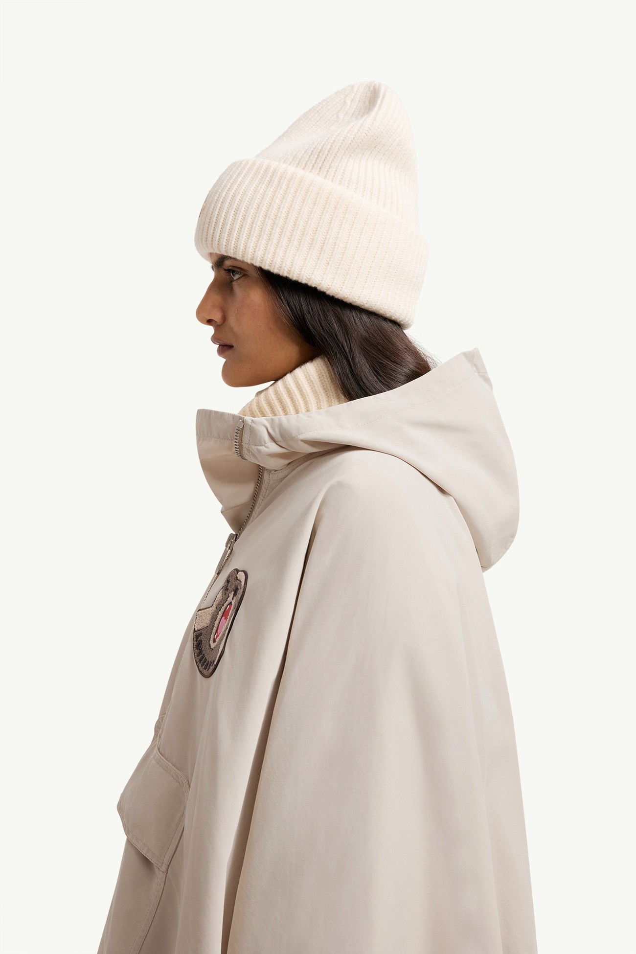 LoveFrom, MONCLER斗篷 中性 淺米色 Moncler 4