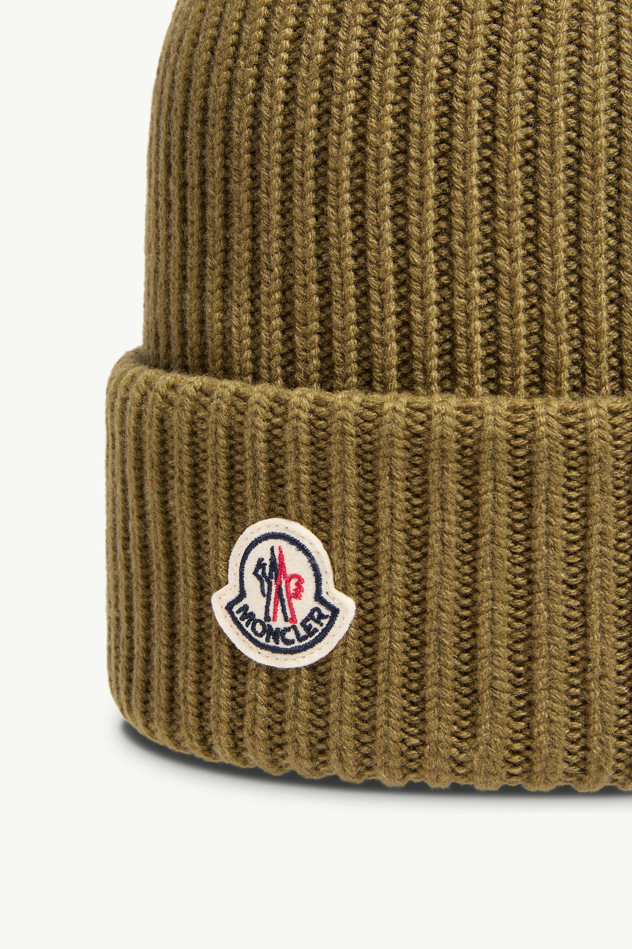 Gorro de lana y cachemira Fifth Avenue New York Verde Oliva Moncler 3