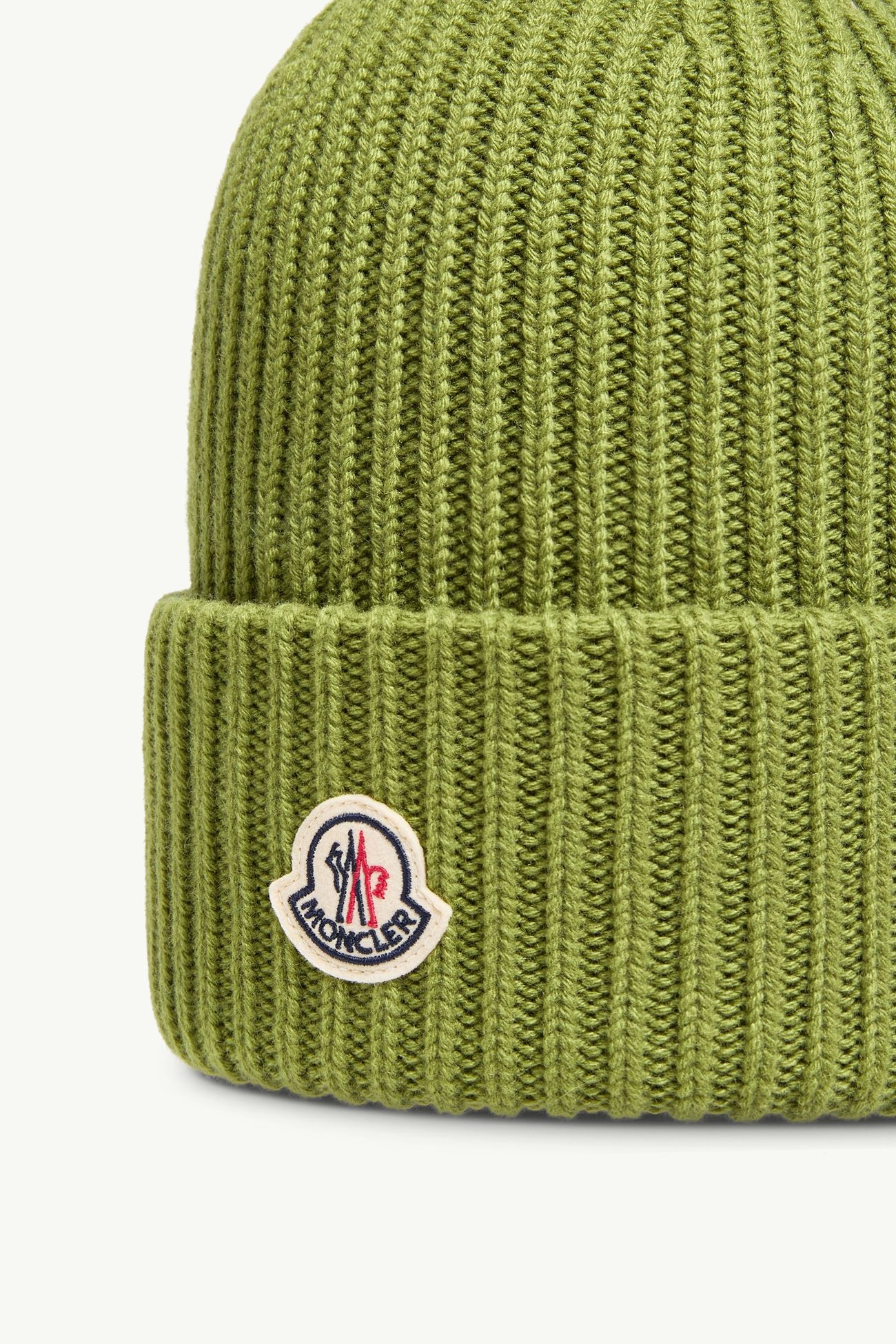 Gorro de lana y cachemira Fifth Avenue New York Verde lima Moncler 3