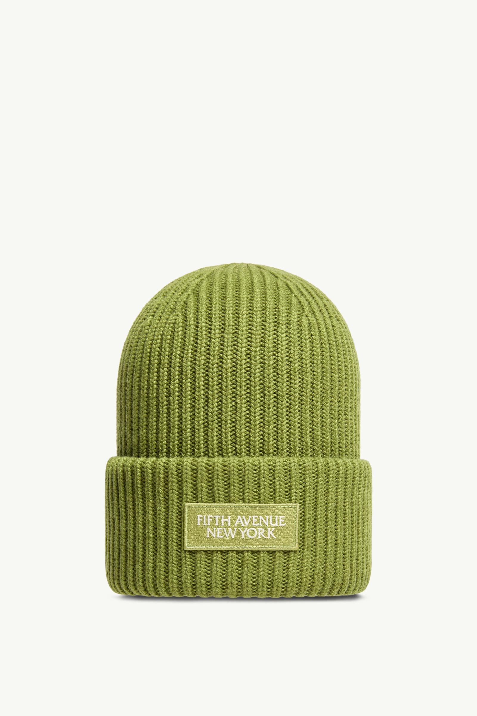 Gorro de lana y cachemira Fifth Avenue New York Verde lima Moncler, 1 of 0