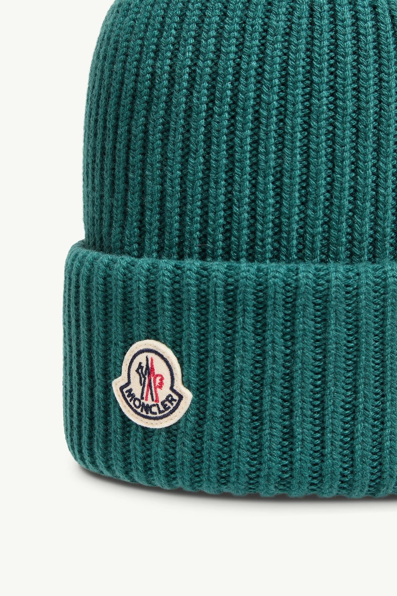 Fifth Avenue New York Wool & Cashmere Beanie Dark Green Moncler 3
