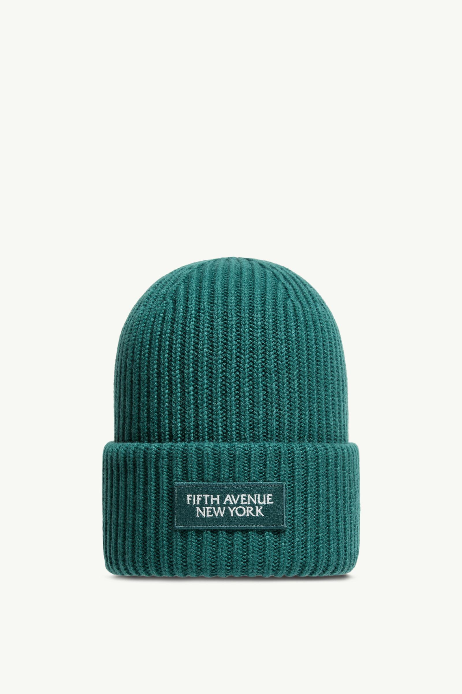 Gorro de lana y cachemira Fifth Avenue New York Verde Oscuro Moncler, 1 of 0