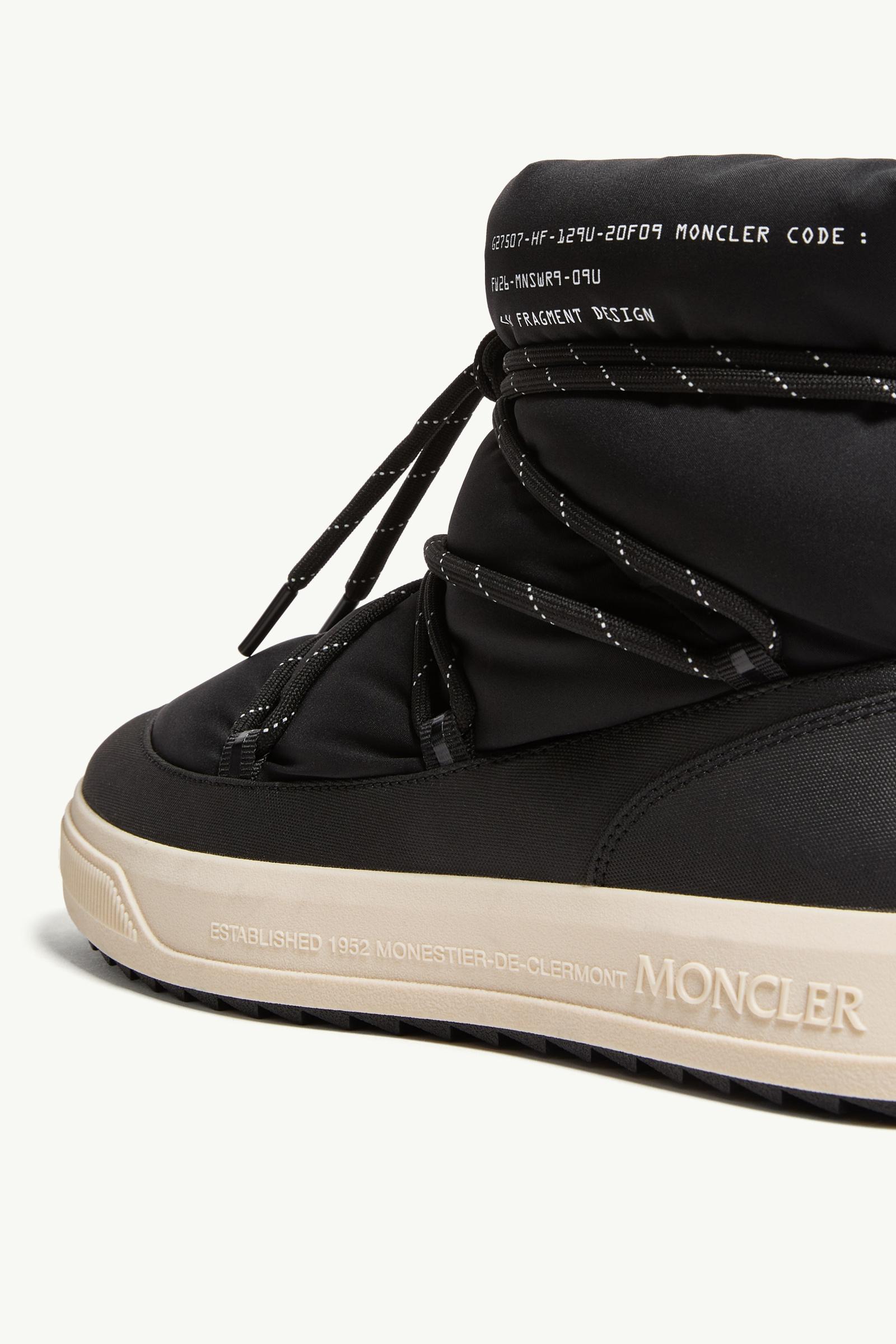 Black Moncler x Fragment Altive Mid Snow Boots - Boots for Men