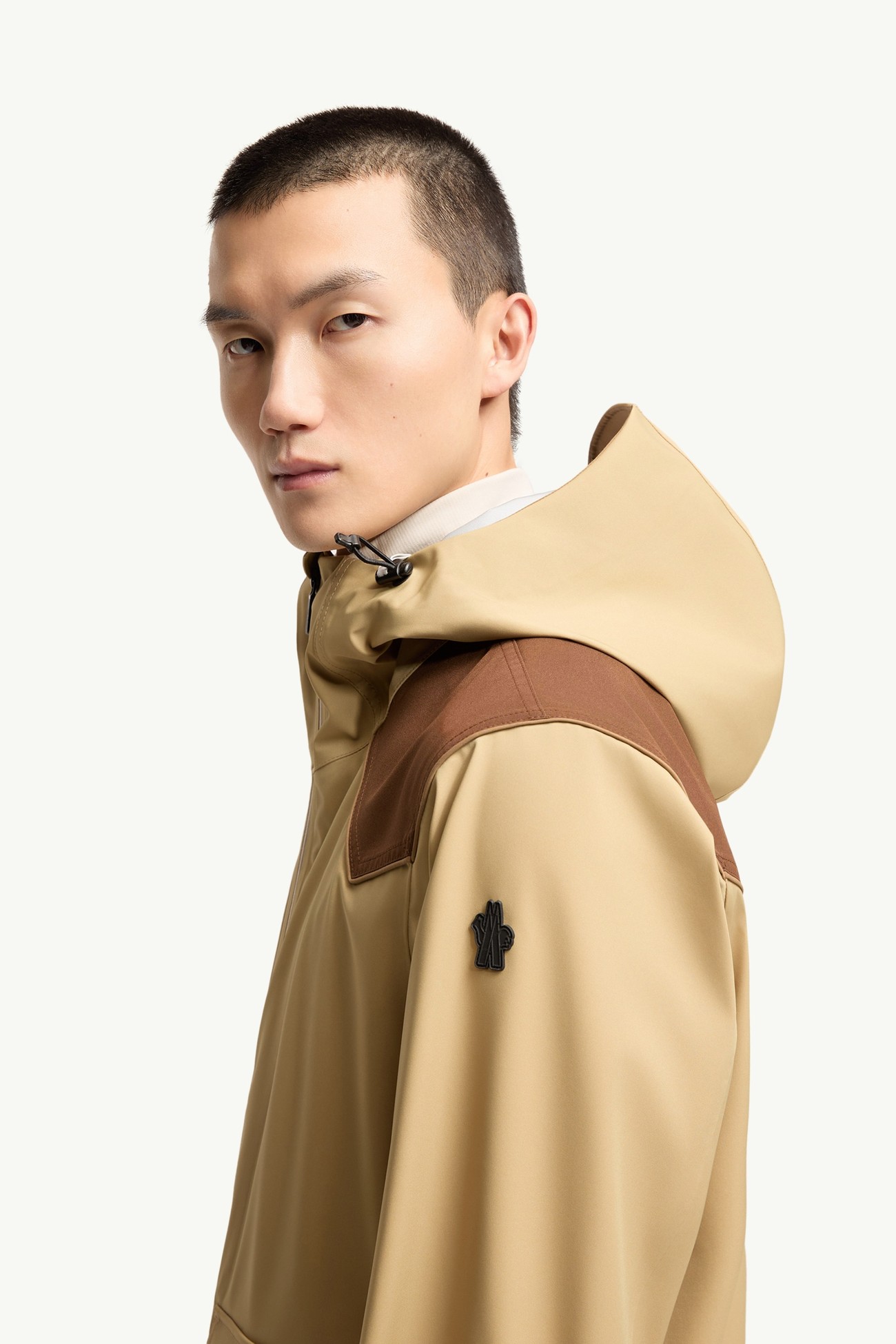 Vernon連帽GORE-TEX®層壓滑雪外套 男士 米色 Moncler 1