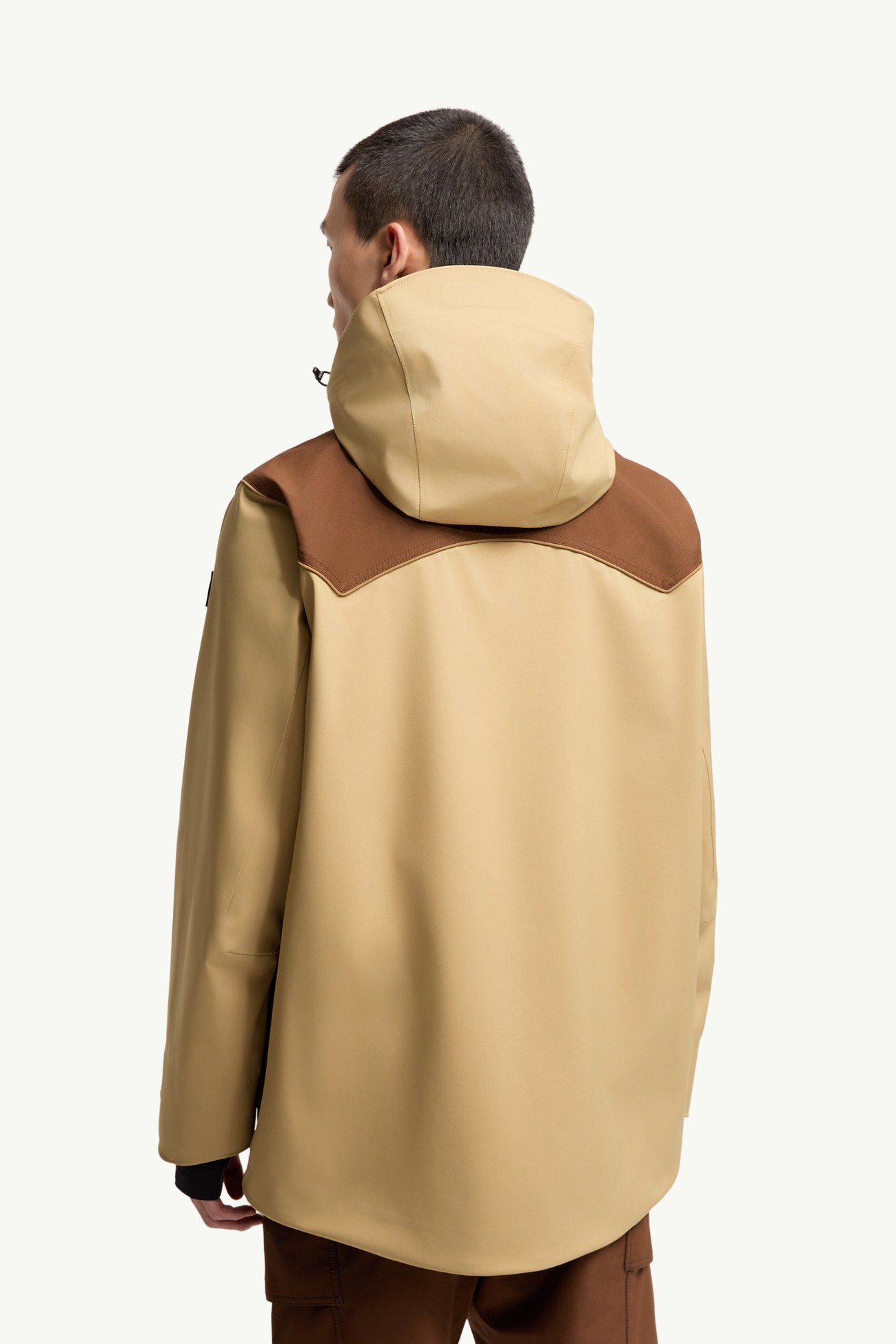Giacca da sci con cappuccio Vernon in GORE‐TEX® laminato Uomo Beige Moncler 4