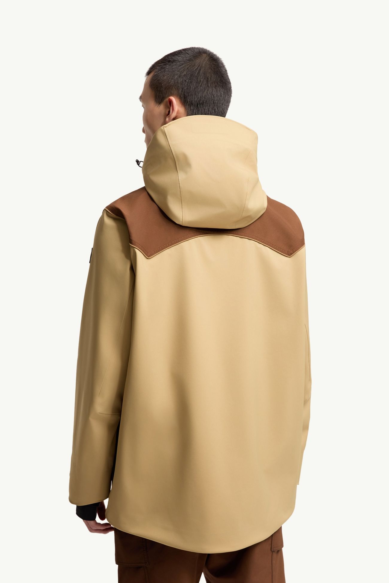 Vernon Hooded GORE‑TEX® Laminate Ski Jacket Men Beige Moncler 4