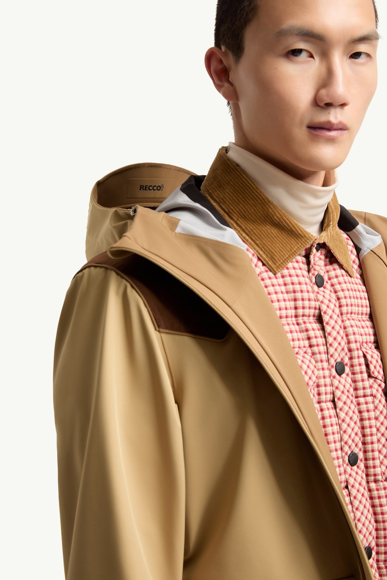 Chaqueta de esquí con capucha de GORE‑TEX® laminado Vernon Hombre Beige Moncler 6