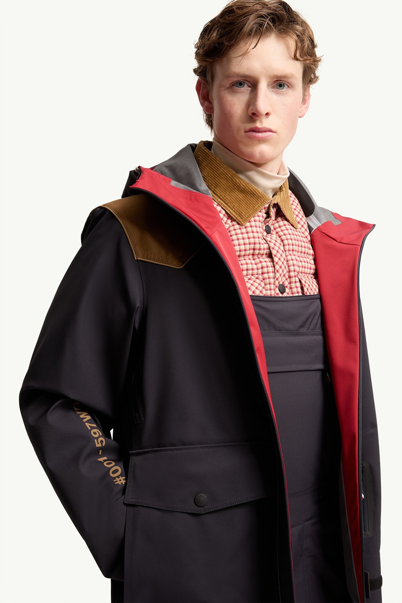 Giacca da sci con cappuccio Vernon in GORE‐TEX® laminato Uomo Blu Scuro Moncler 6