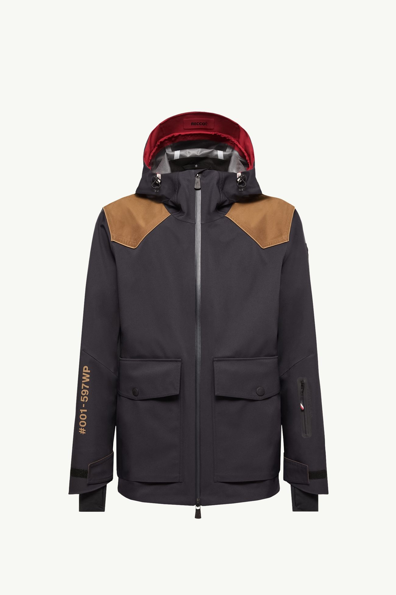 Giacca da sci con cappuccio Vernon in GORE‐TEX® laminato Uomo Blu Scuro Moncler 2