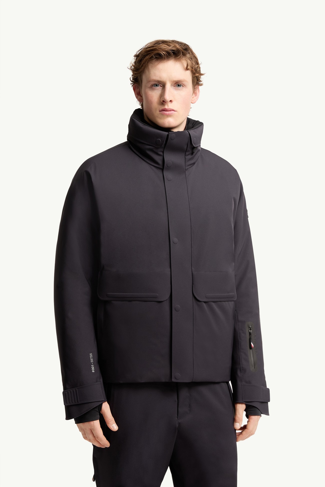 Irrenberg Hooded Insulated Ski Jacket Men Navy Blue Moncler 3