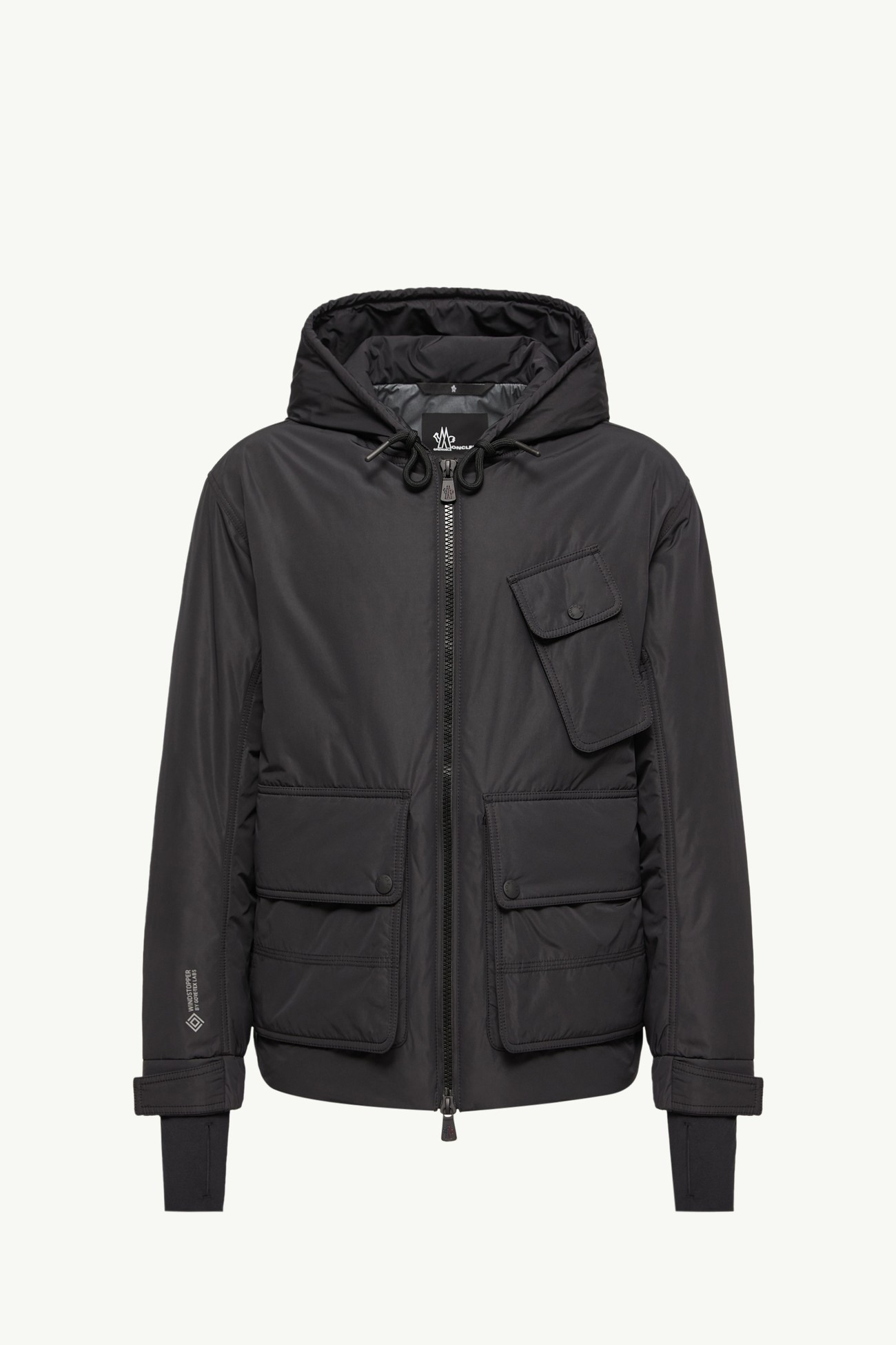 Ober男士短款加衬夹克外套 男士 黑色 Moncler 2