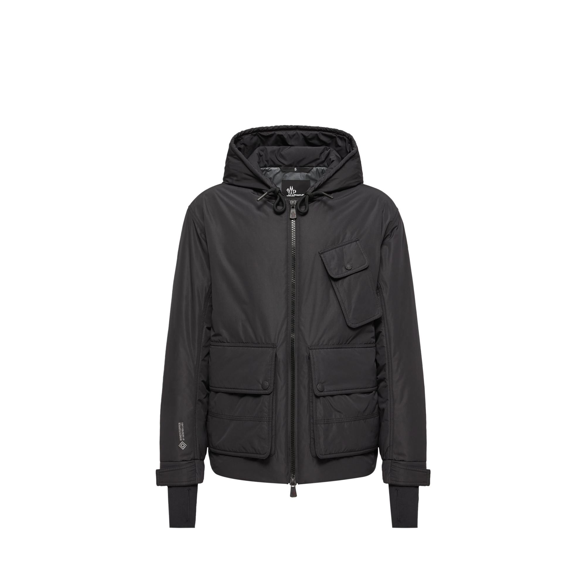 Grenoble Ober Short Padded Jacket for Men in Black, Size: 36 - Image 1