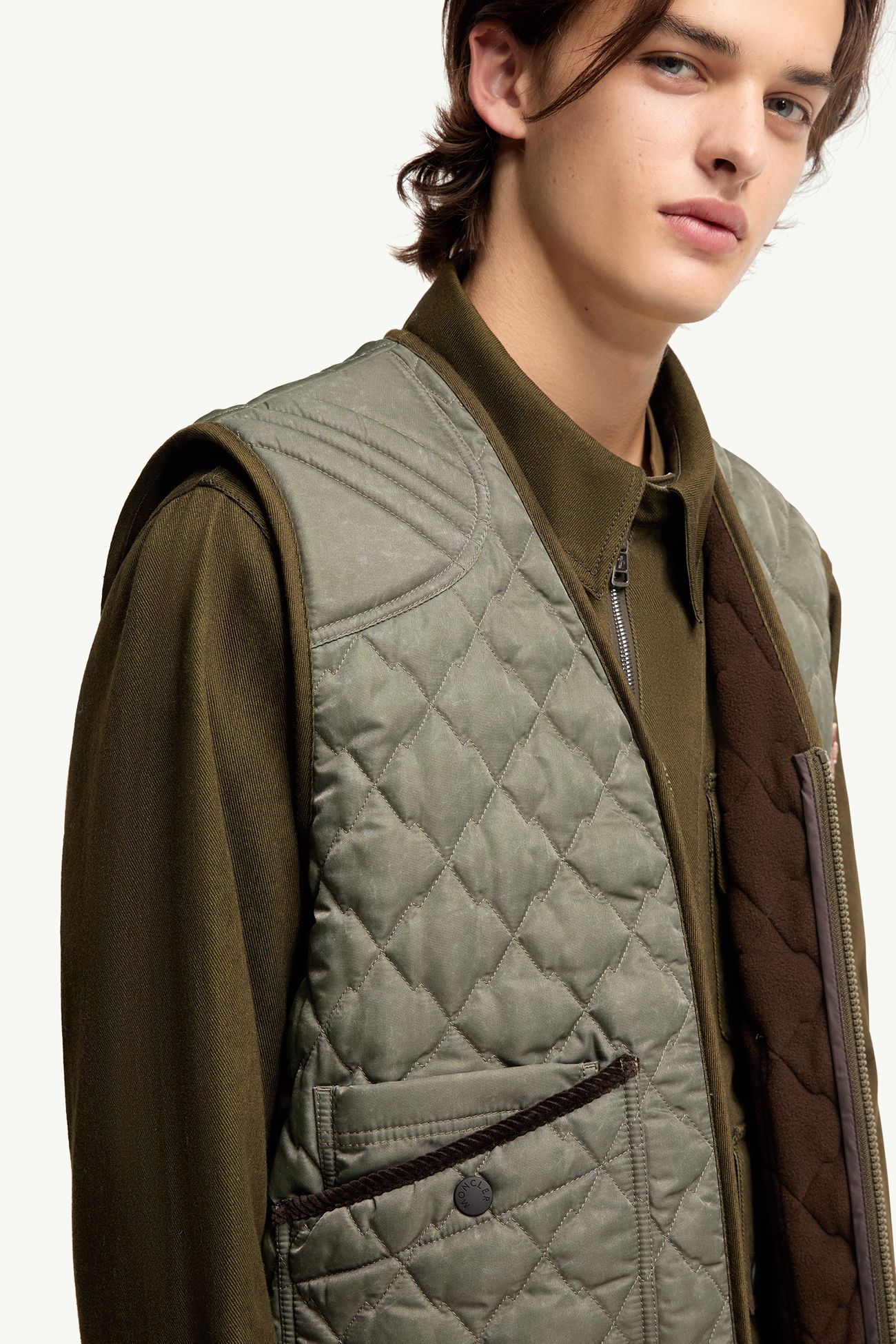 Ilmen 男士 鼠尾草綠色 Moncler 5