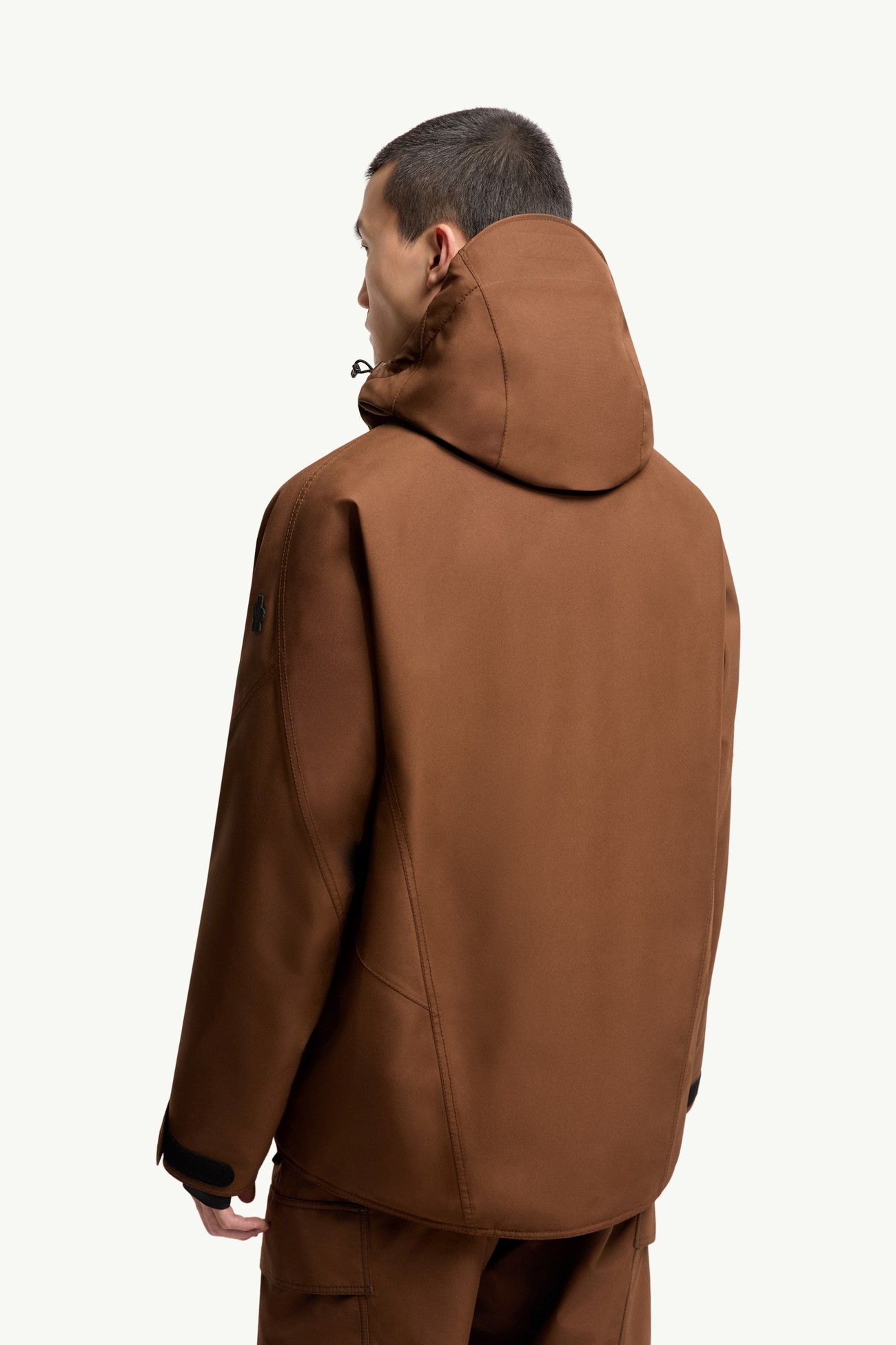 Lambir Hooded GORE-TEX® Ski Jacket Men Brown Moncler 4