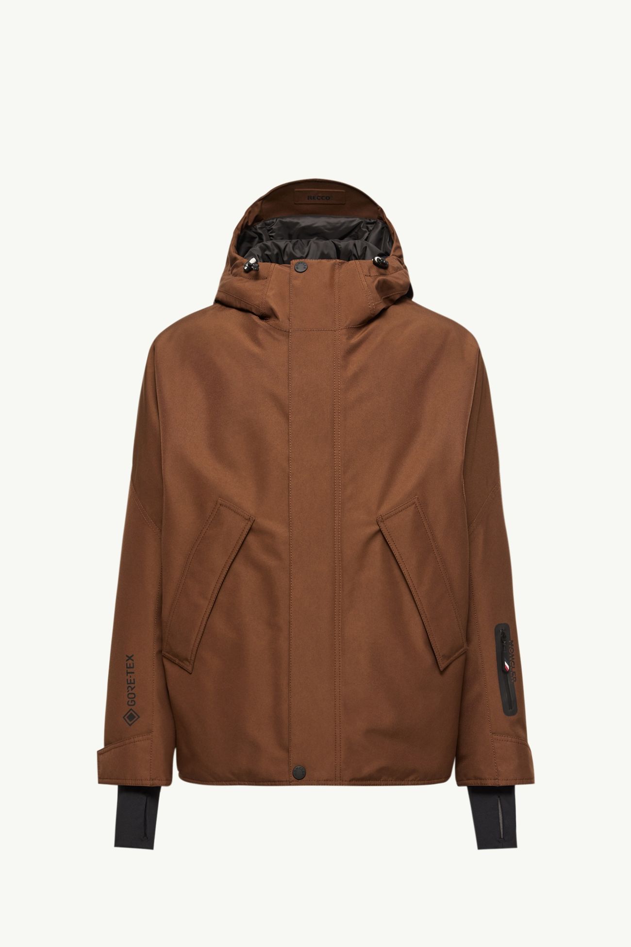 Lambir 후드 GORE-TEX® 스키 재킷 남성 브라운 Moncler 2
