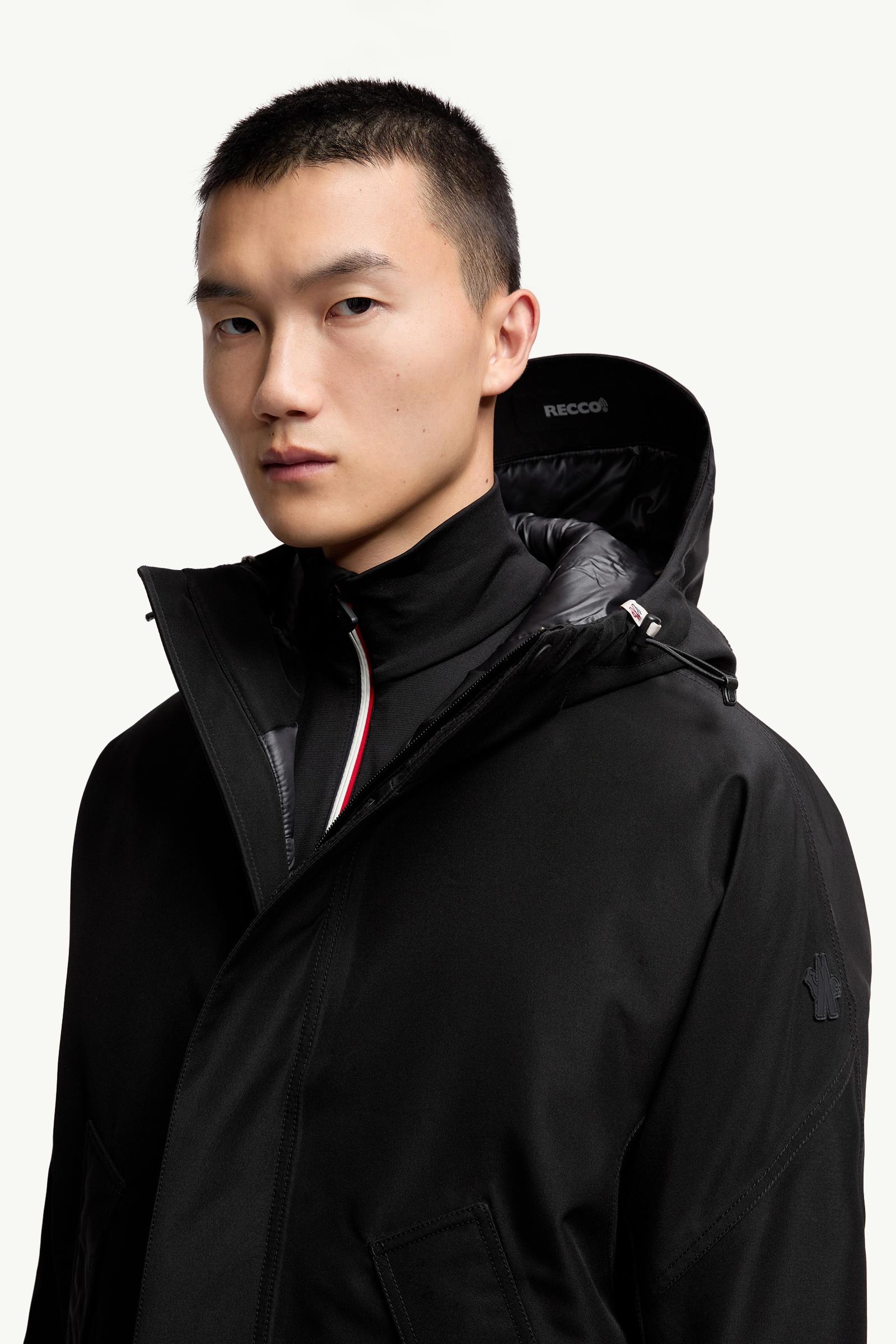 Black Lambir Hooded GORE-TEX® Ski Jacket - Ski Jackets for Men