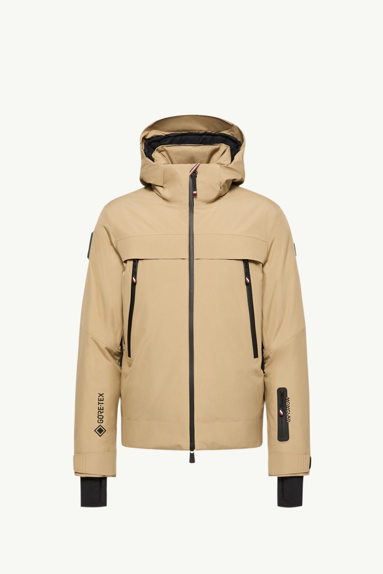 Balmhorn連帽GORE-TEX®保暖滑雪外套 男士 淺啡色 Moncler 2