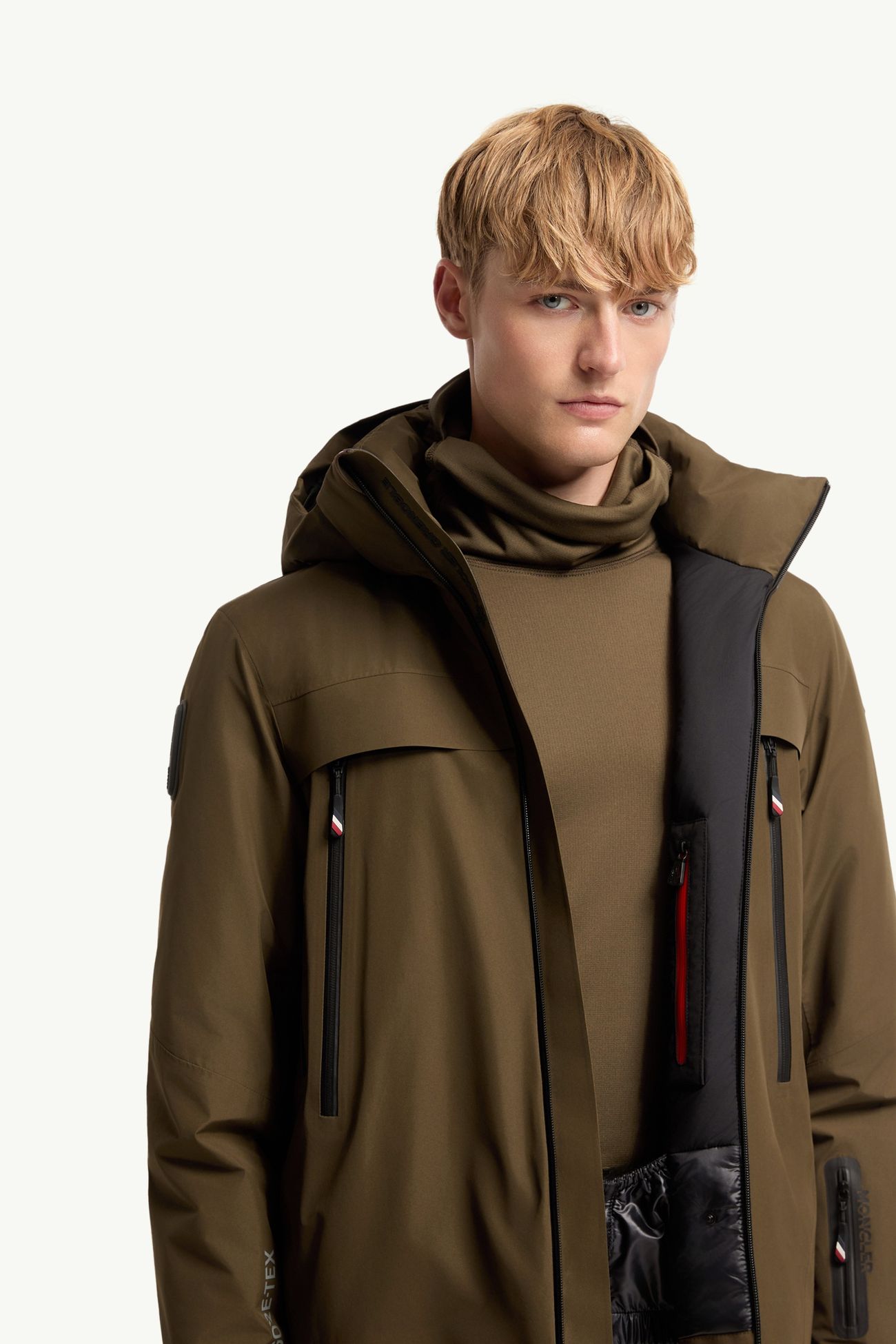 Balmhorn Hooded GORE-TEX® Insulated Ski Jacket Men Olive Green Moncler 6