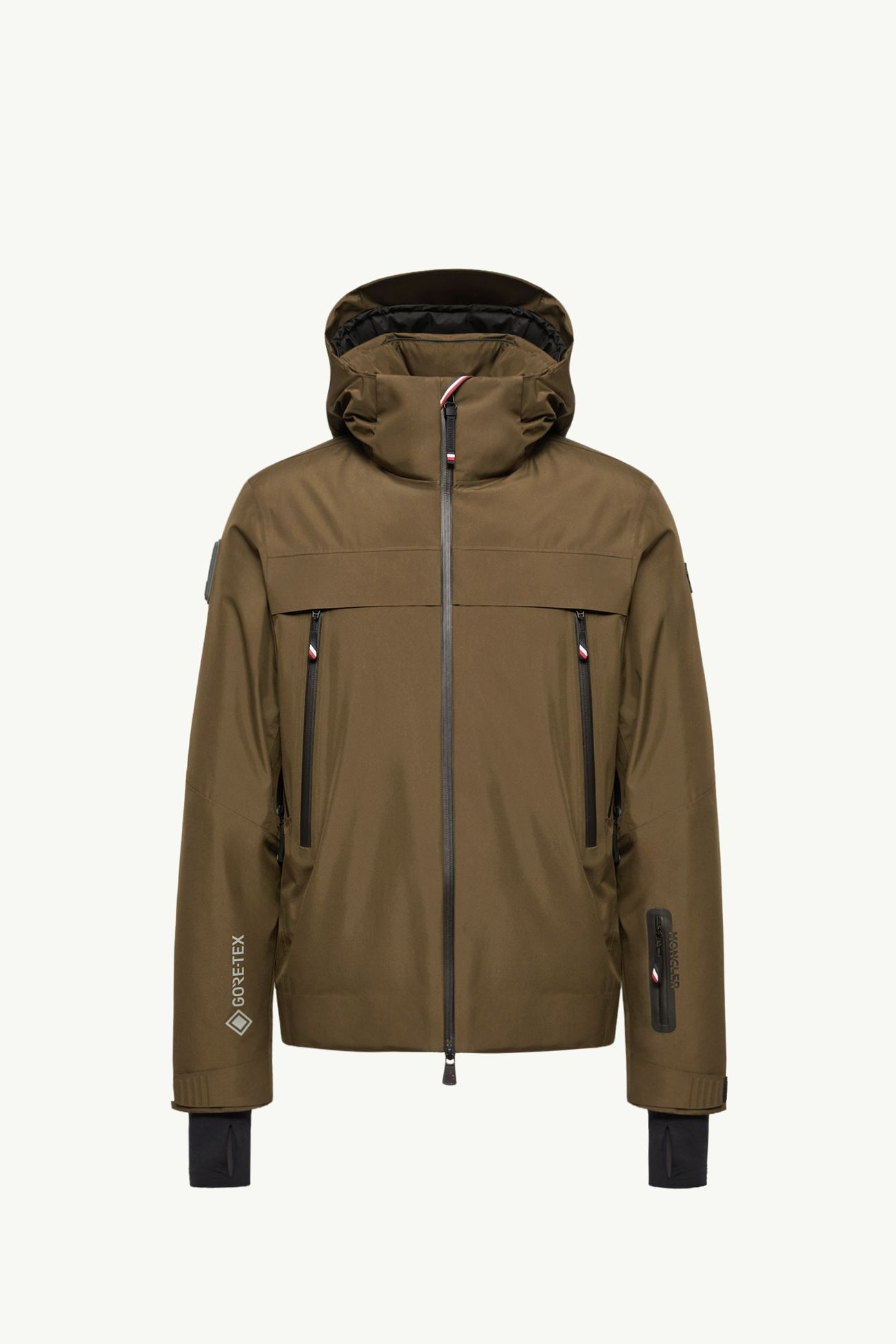 Balmhorn Hooded GORE-TEX® Insulated Ski Jacket Men Olive Green Moncler 2