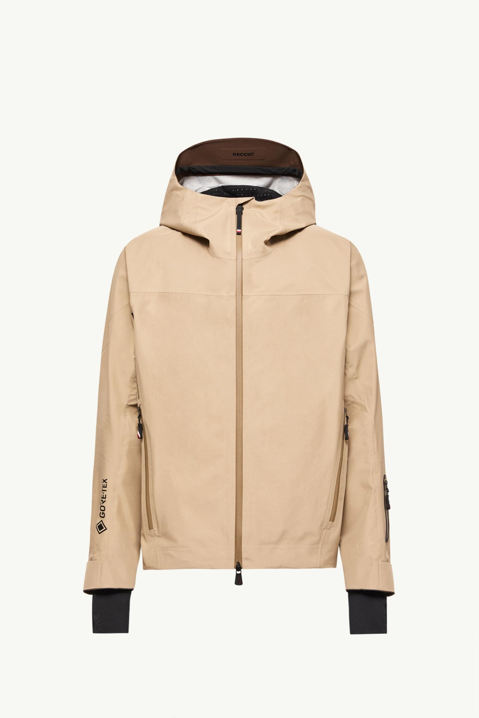 Hinterburgs Hooded GORE-TEX® Ski Shell Jacket Men Beige Moncler, 1 of 0