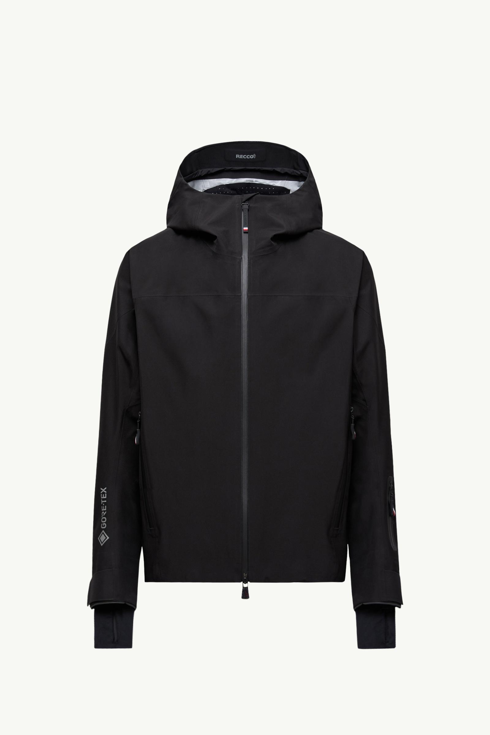 Hinterburgs Hooded GORE-TEX® Ski Shell Jacket Men Black Moncler