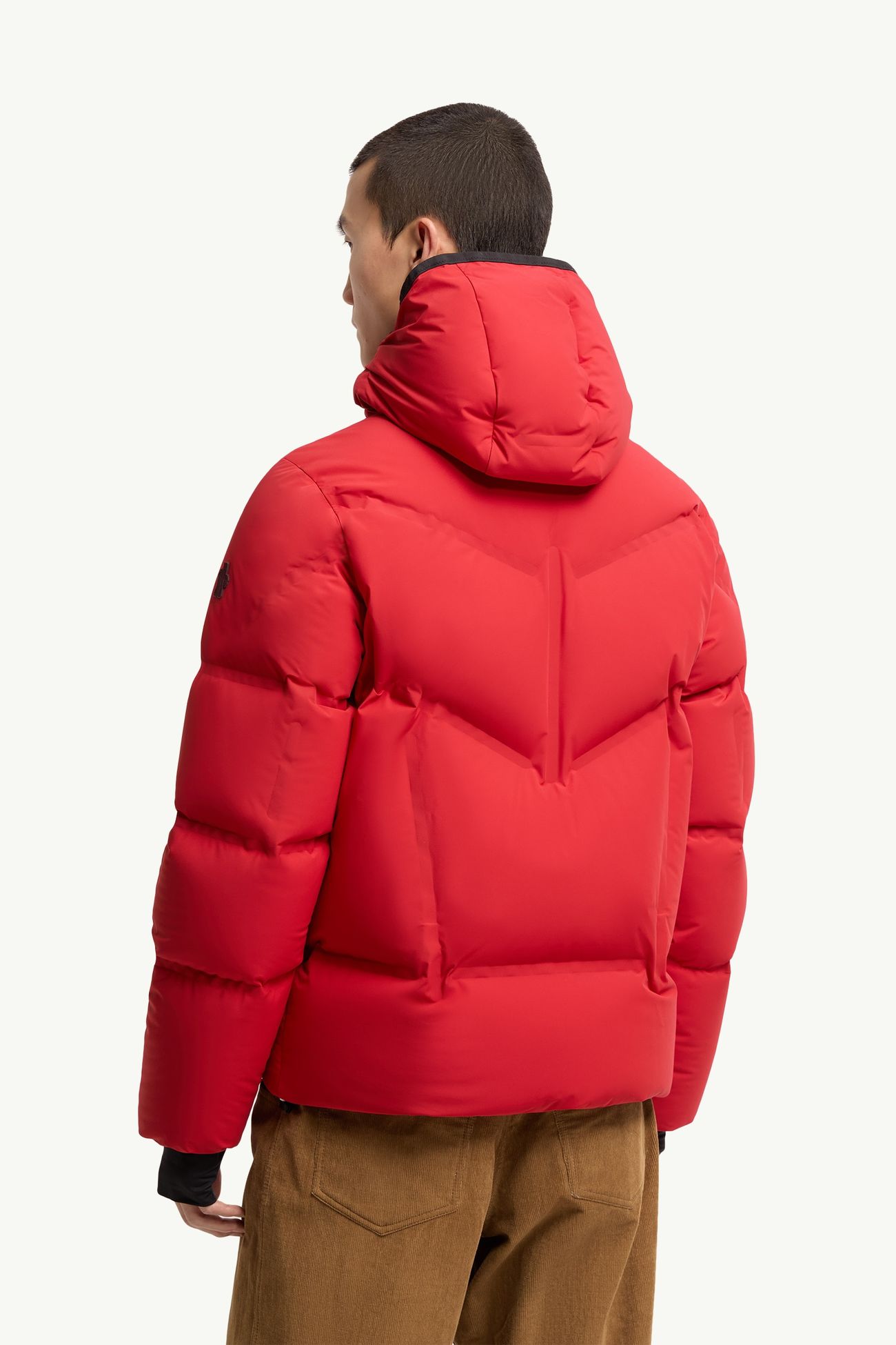Angren連帽保暖滑雪外套 男士 紅色 Moncler 4