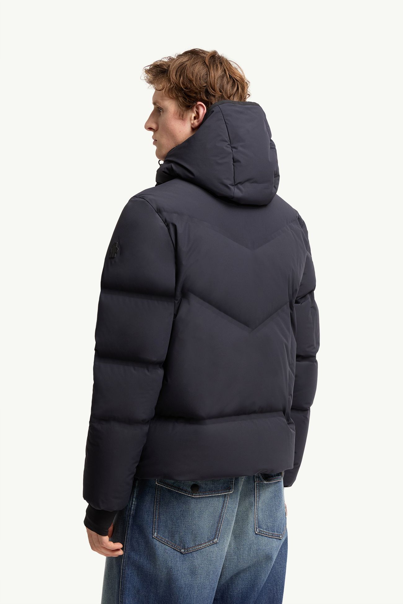 Angren男士连帽保暖夹克外套 男士 海军蓝色 Moncler 4