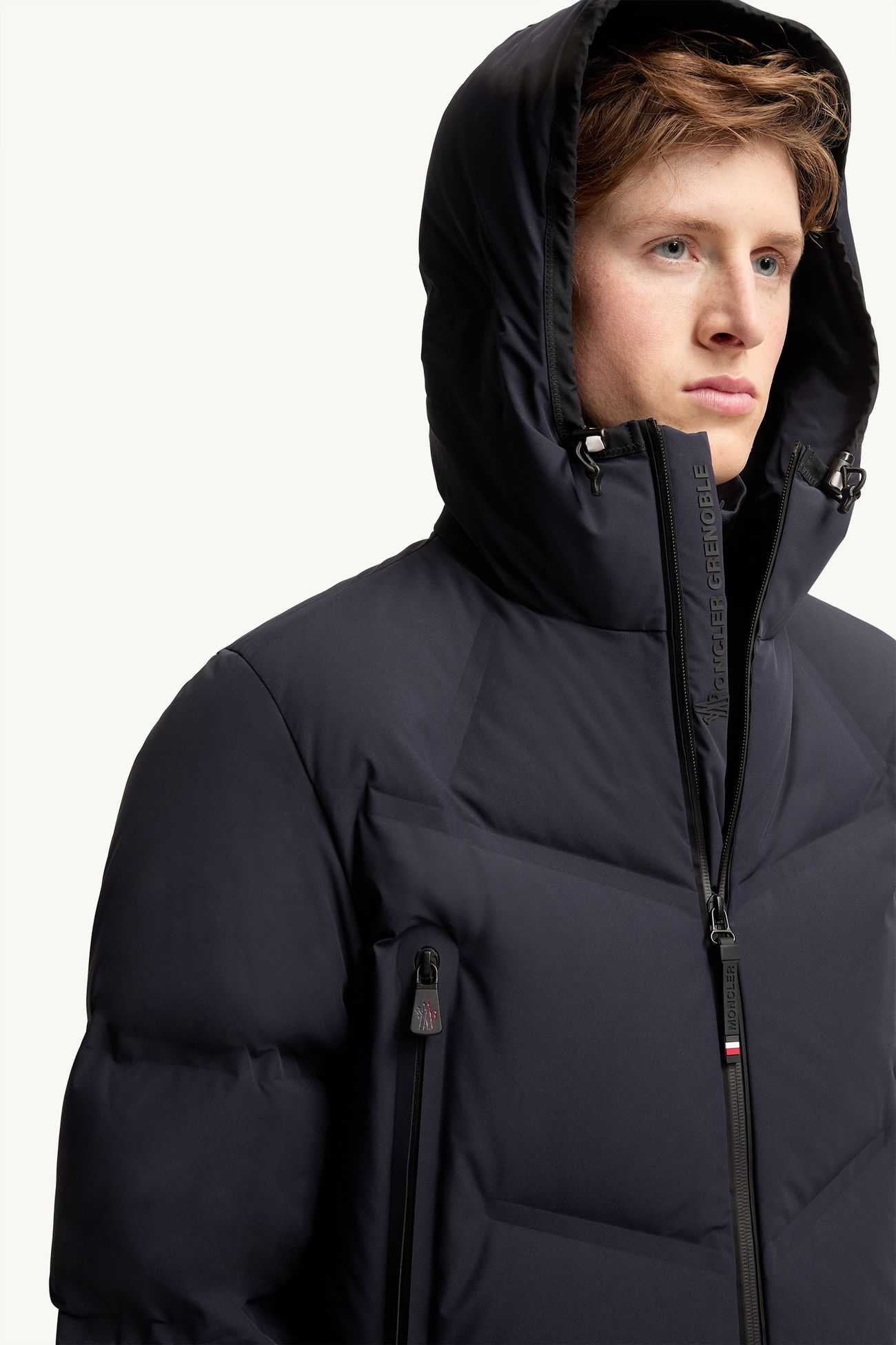 Chaqueta de esquí aislante Angren con capucha Hombre Azul marino Moncler 6