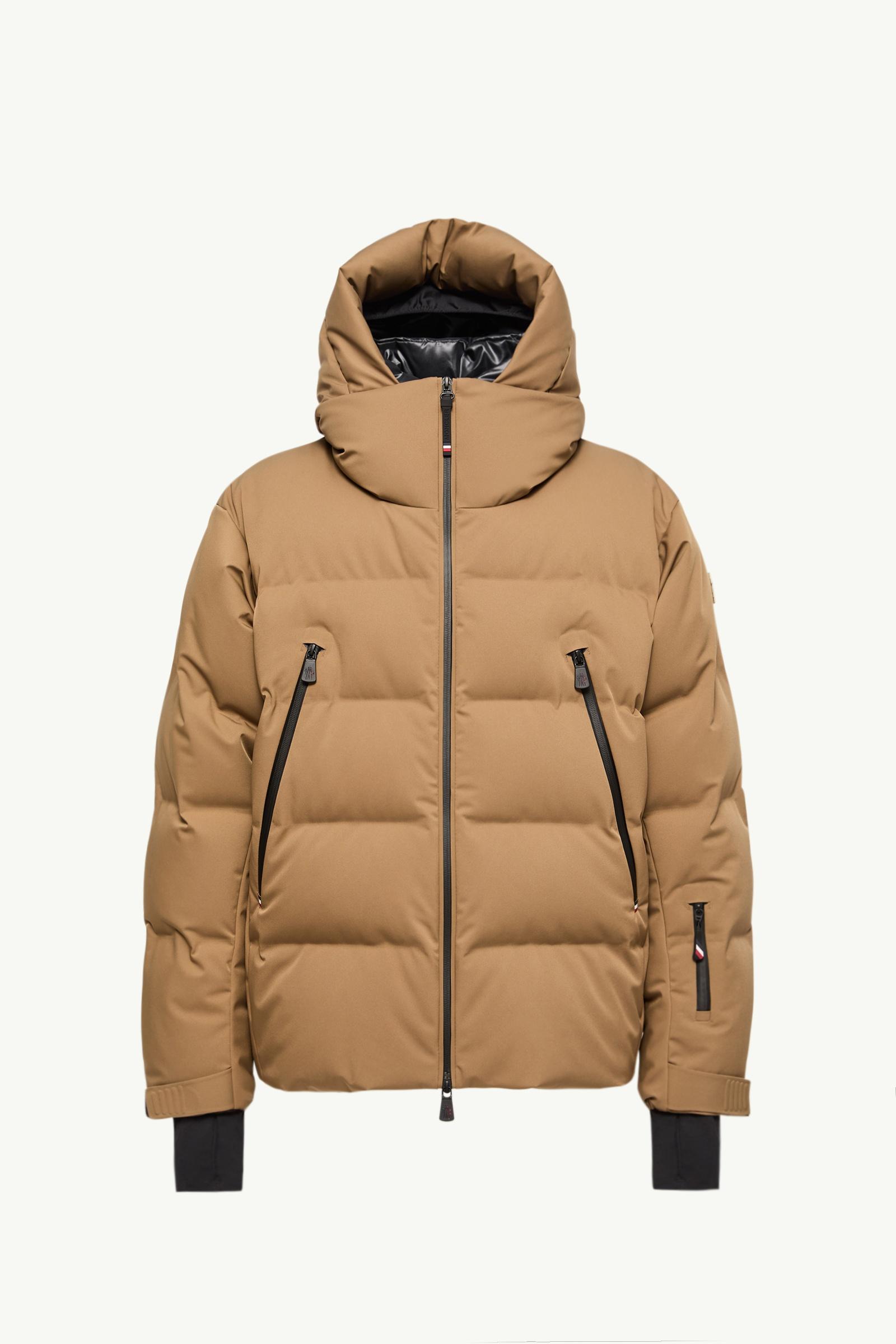 Fellberg Hooded Insulated Ski Jacket Men Camel Beige Moncler, 1 of 0