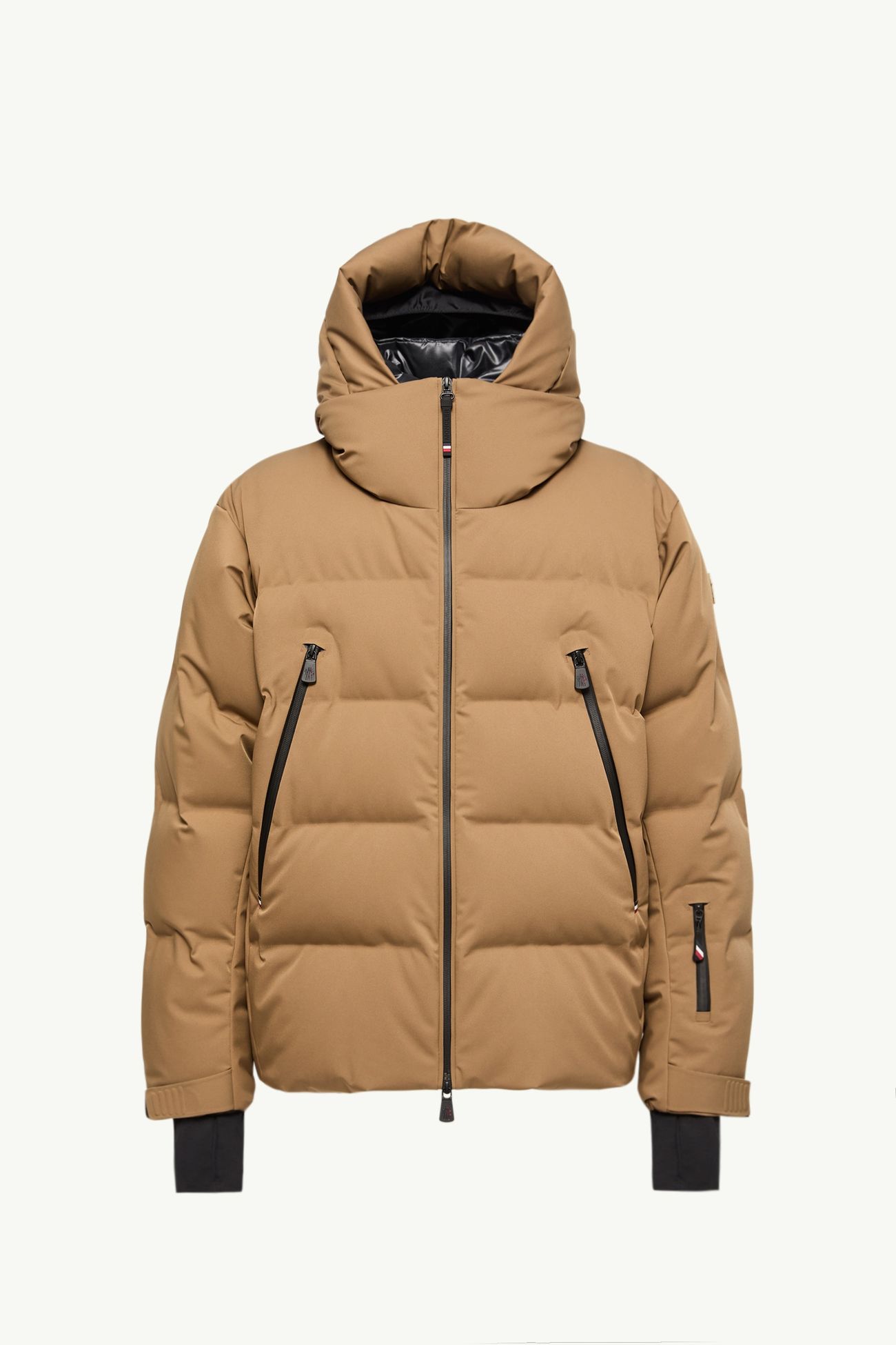 Fellberg連帽保暖滑雪外套 男士 駱駝米色 Moncler 2