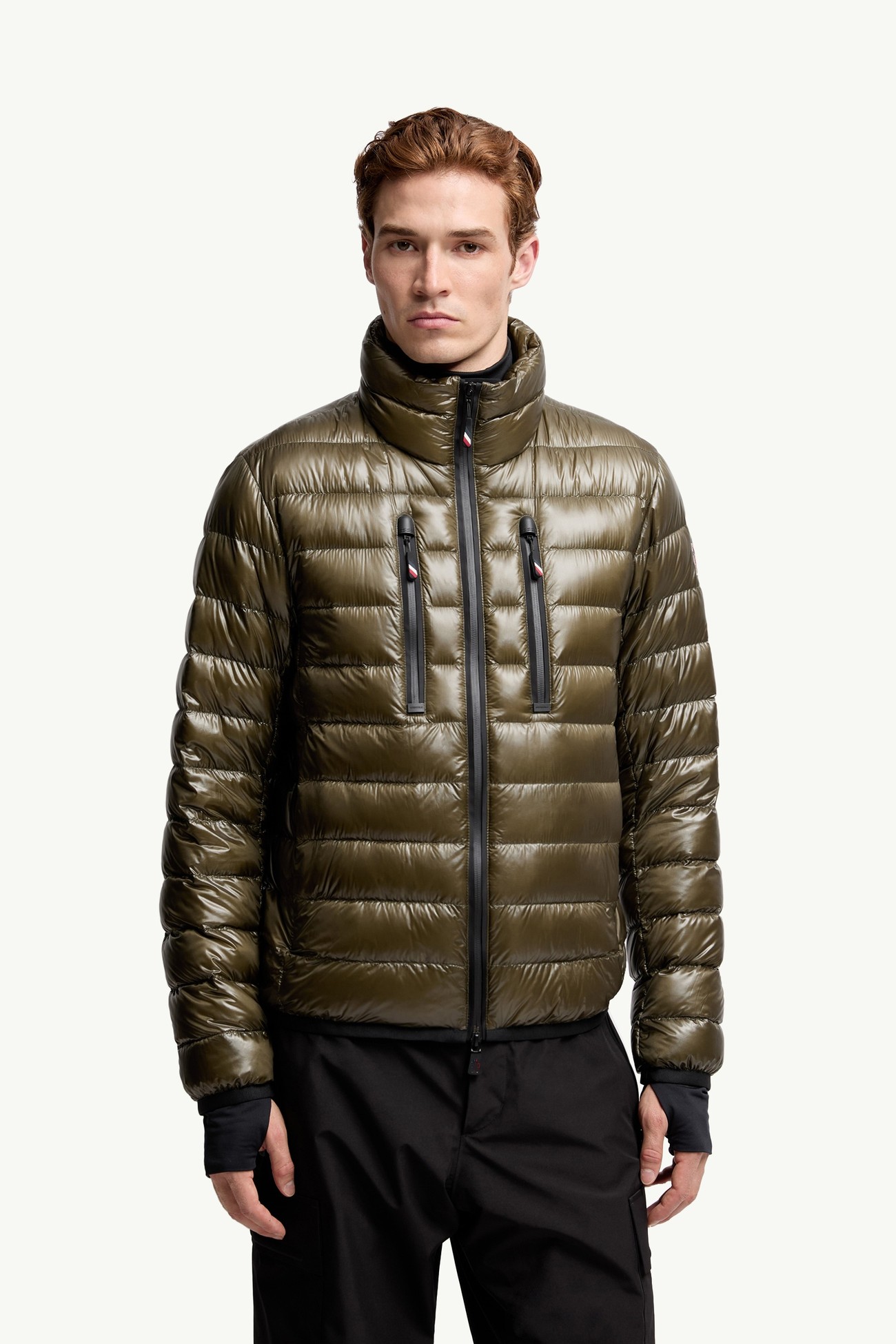 Veste de ski isolante pliable Hers Hommes Vert Olive Moncler 3