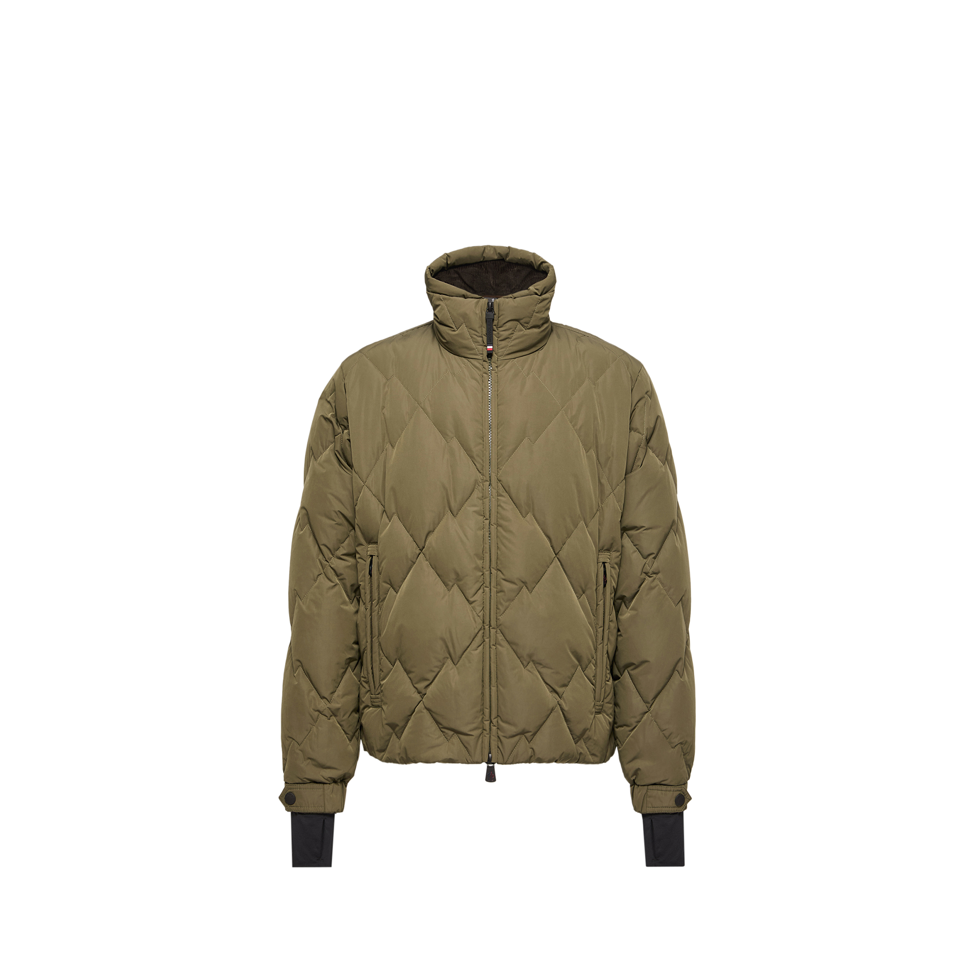 Moncler Bramans Quilted Jacket - Male - Winter Jackets - Green - M - Jackets - Image 6