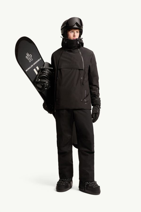 Staz Hooded GORE-TEX® Ski Jacket Men Black Moncler 0