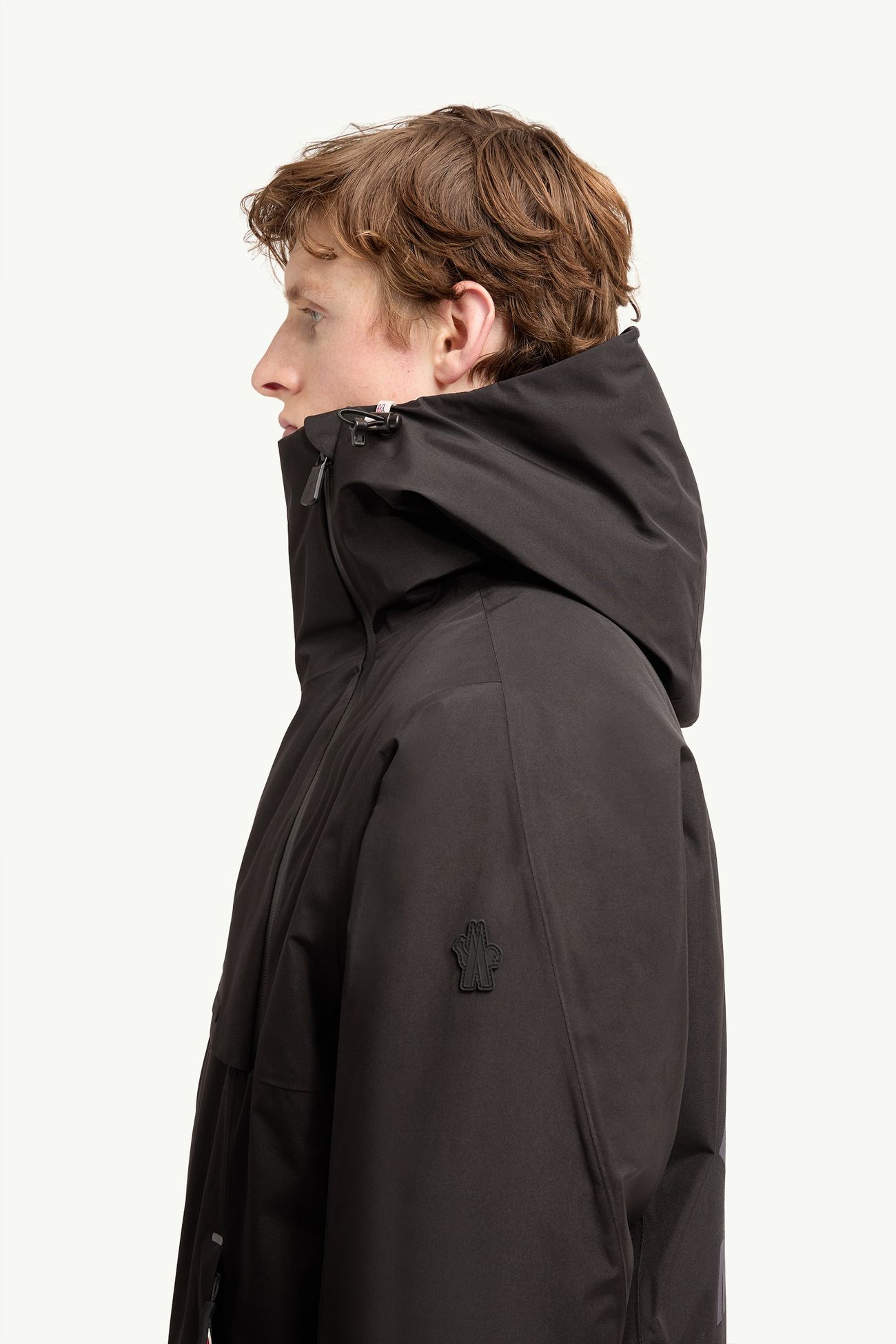 Staz Hooded GORE-TEX® Ski Jacket Men Black Moncler 1