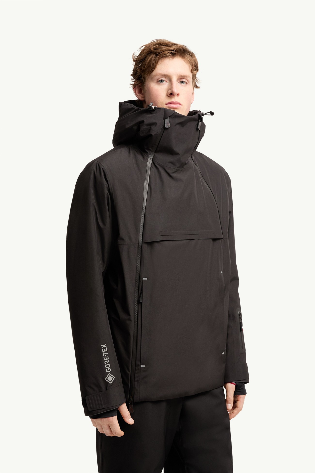 Staz Hooded GORE-TEX® Ski Jacket Men Black Moncler 3