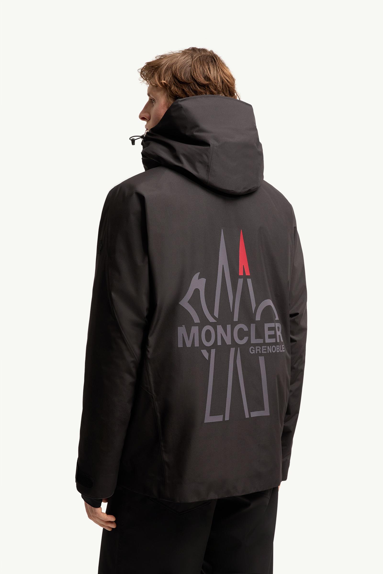 MONCLER GRENOBLE STAZ スキージャケット Black Staz Hooded GORE-TEX® Ski Jacket - Ski Jackets for Men
