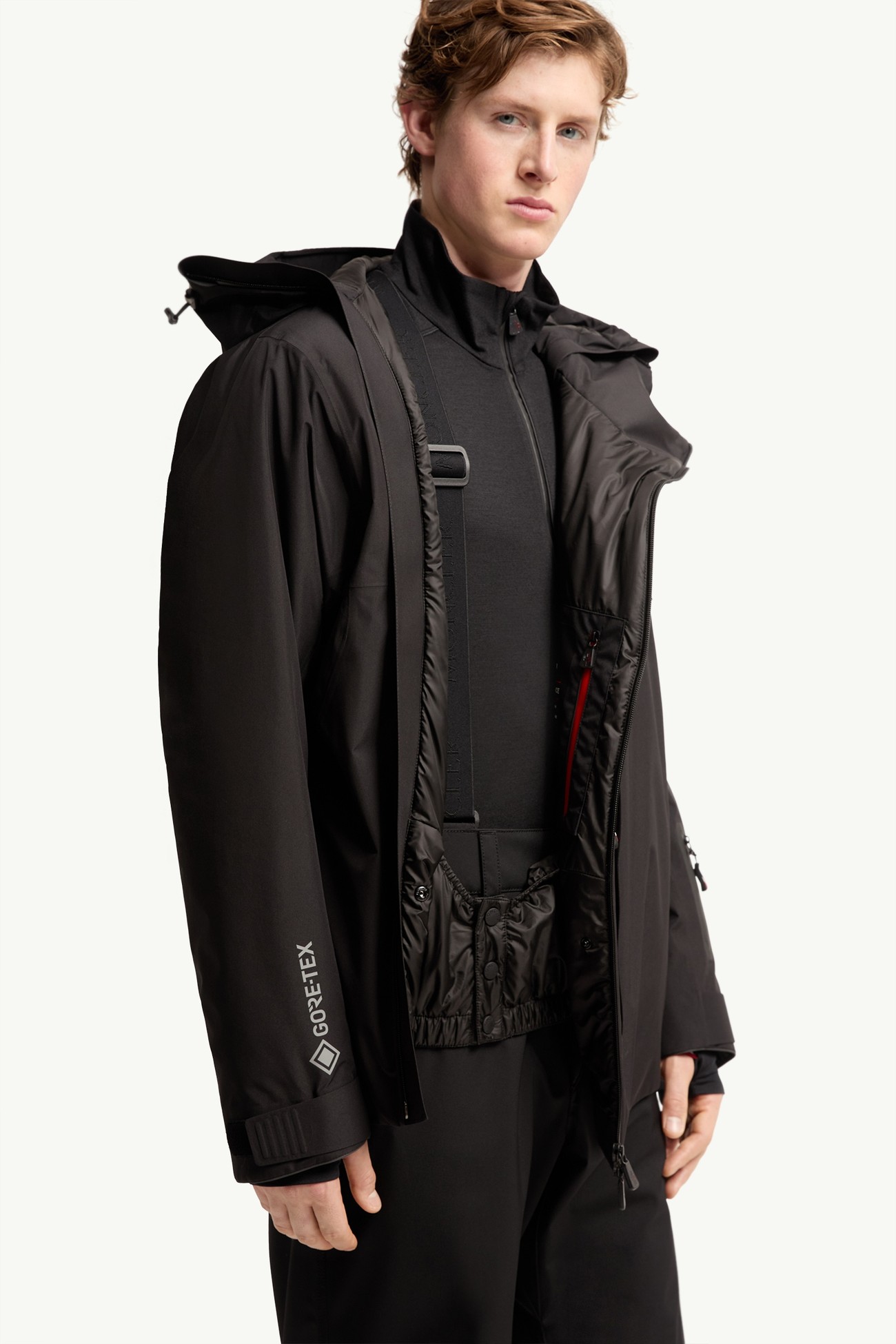 Giacca da sci Staz in GORE-TEX® con cappuccio Uomo Nero Moncler 5
