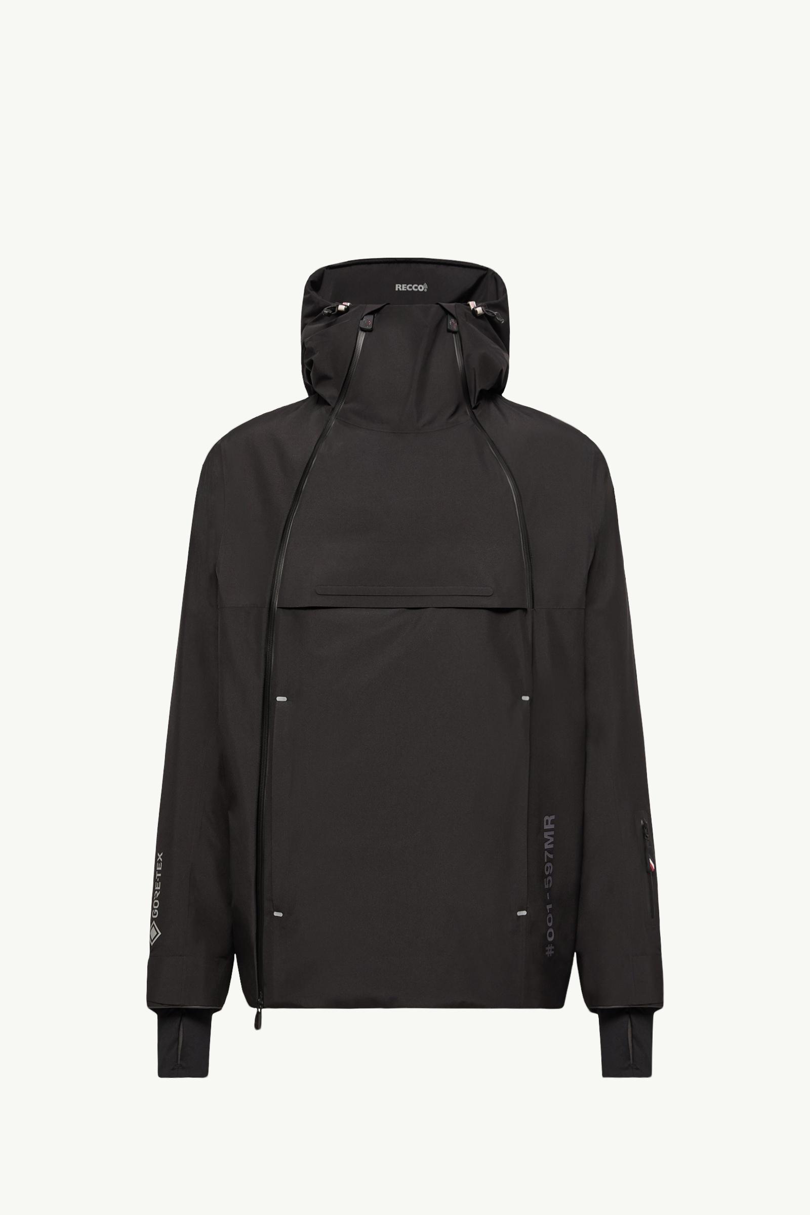 MONCLER GRENOBLE STAZ スキージャケット Black Staz Hooded GORE-TEX® Ski Jacket - Ski Jackets for Men