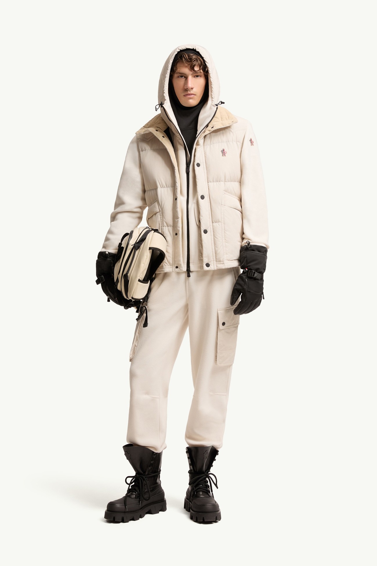 Evans Down Gilet Men Light Beige Moncler 0