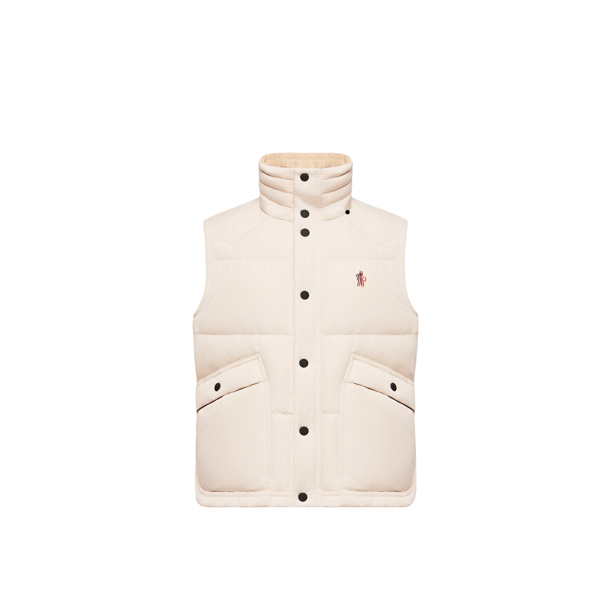 Moncler , Waistcoats, Male, Beige, Xl, Evans Down Vest - Image 2