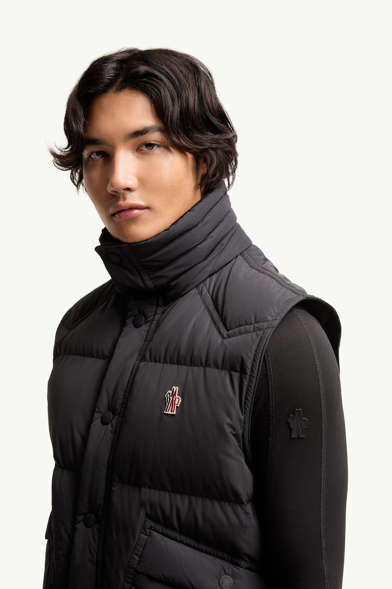 Evans Down Vest Men Black Moncler 1
