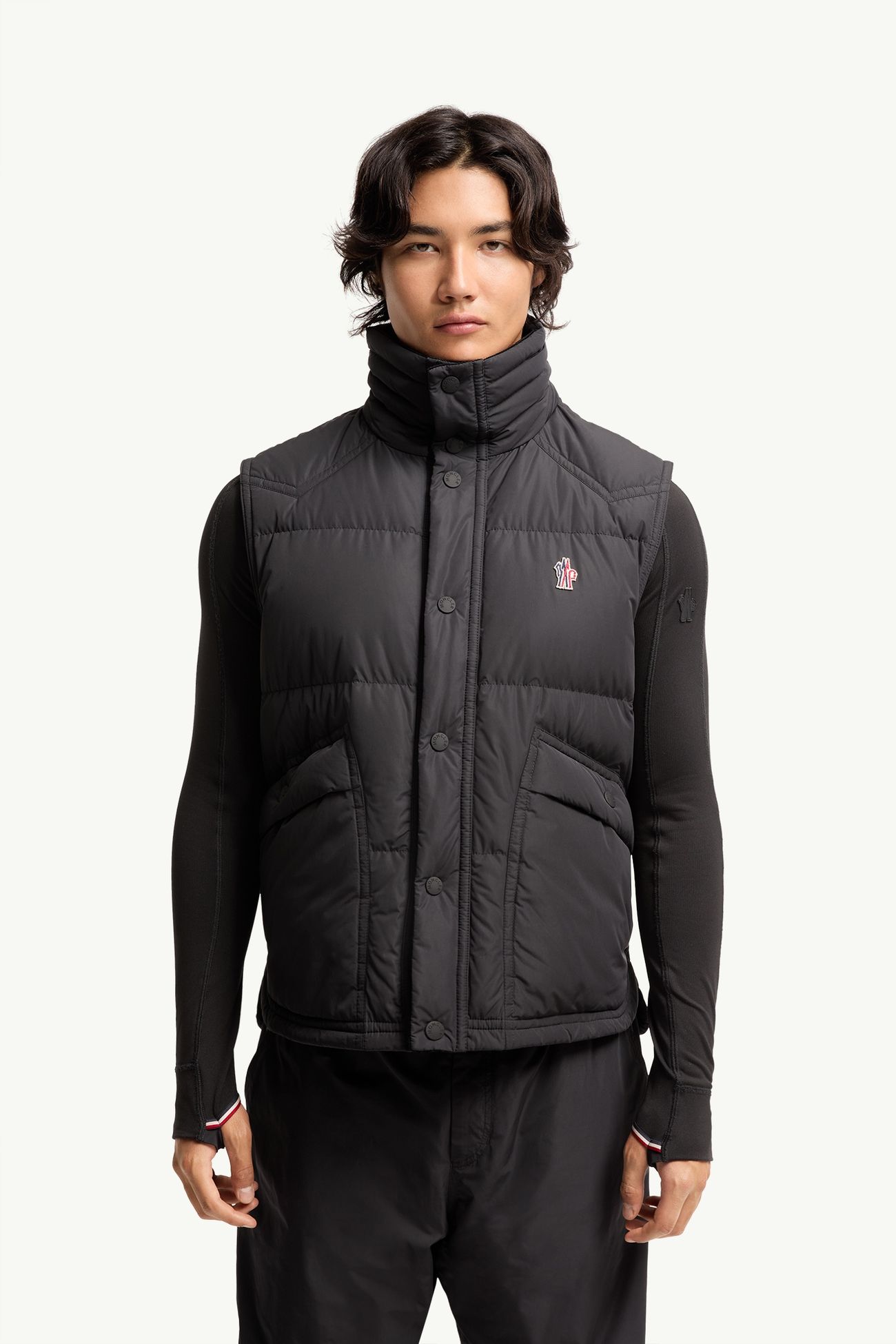 Evans Daunenweste Herren Schwarz Moncler 3