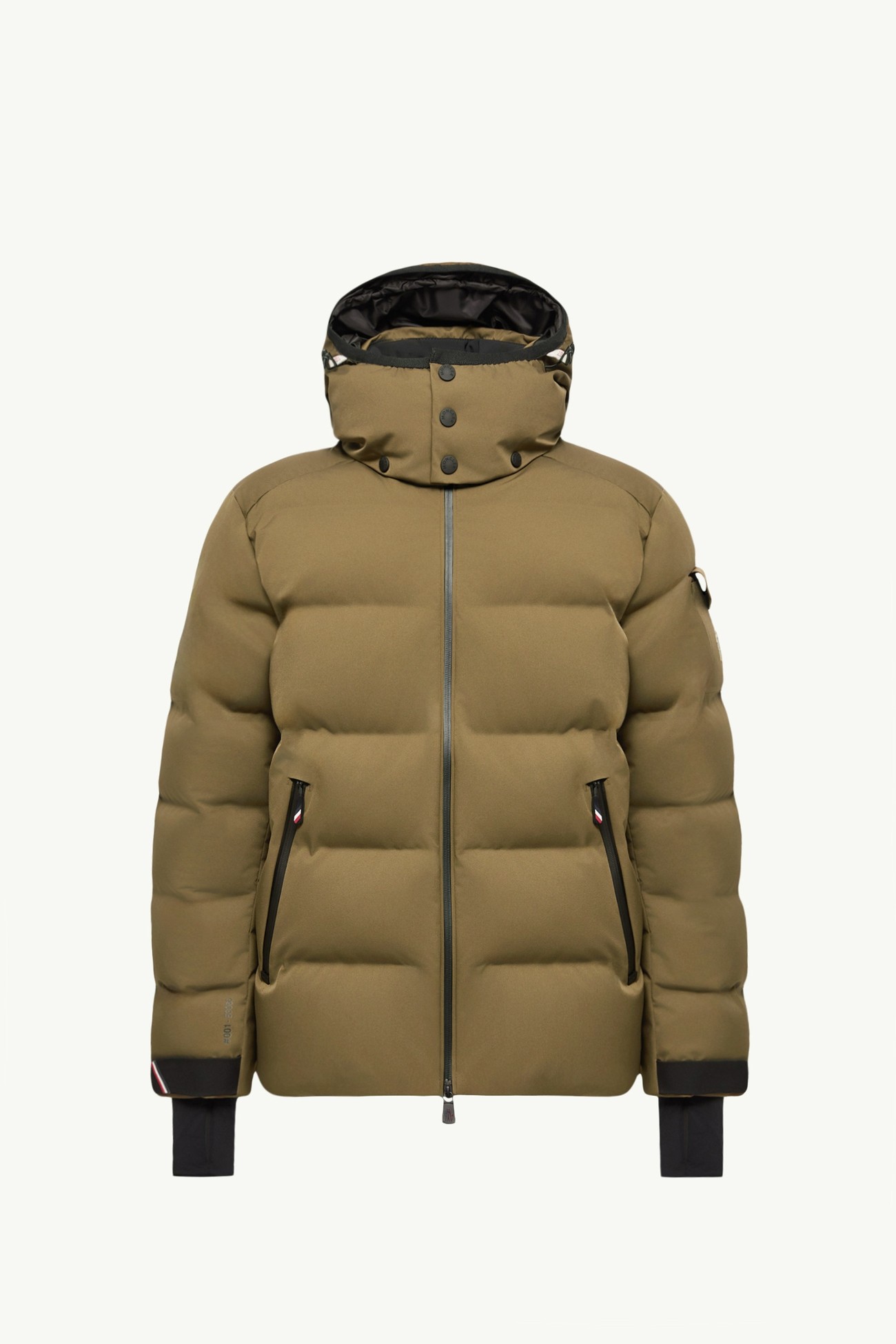 Chaqueta de esquí aislante Montgetech con capucha Hombre Verde Oliva Moncler 2