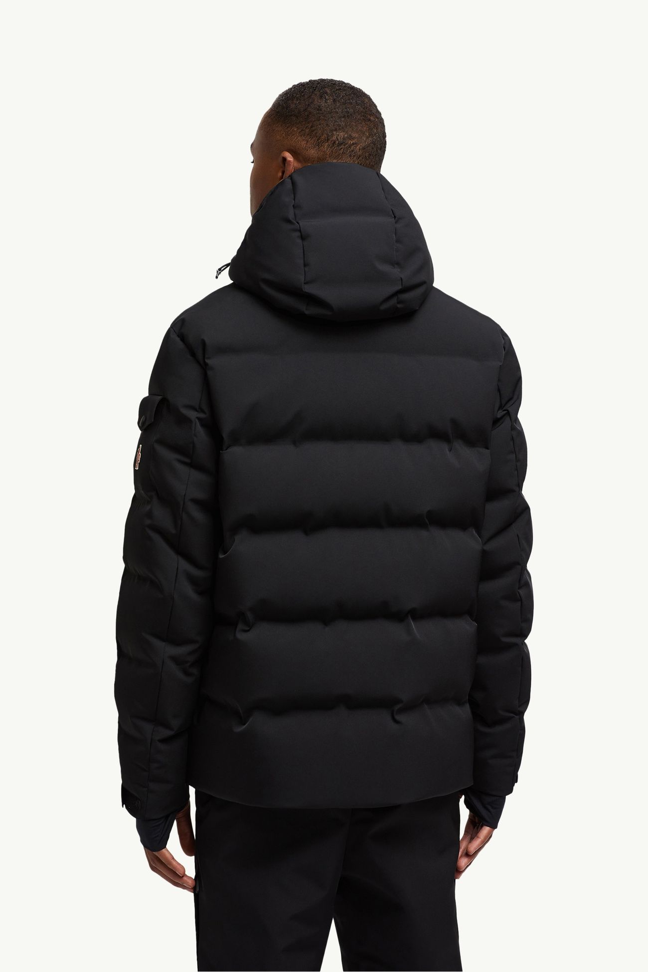 Montgetech Hooded Insulated Ski Jacket Men Black Moncler 4