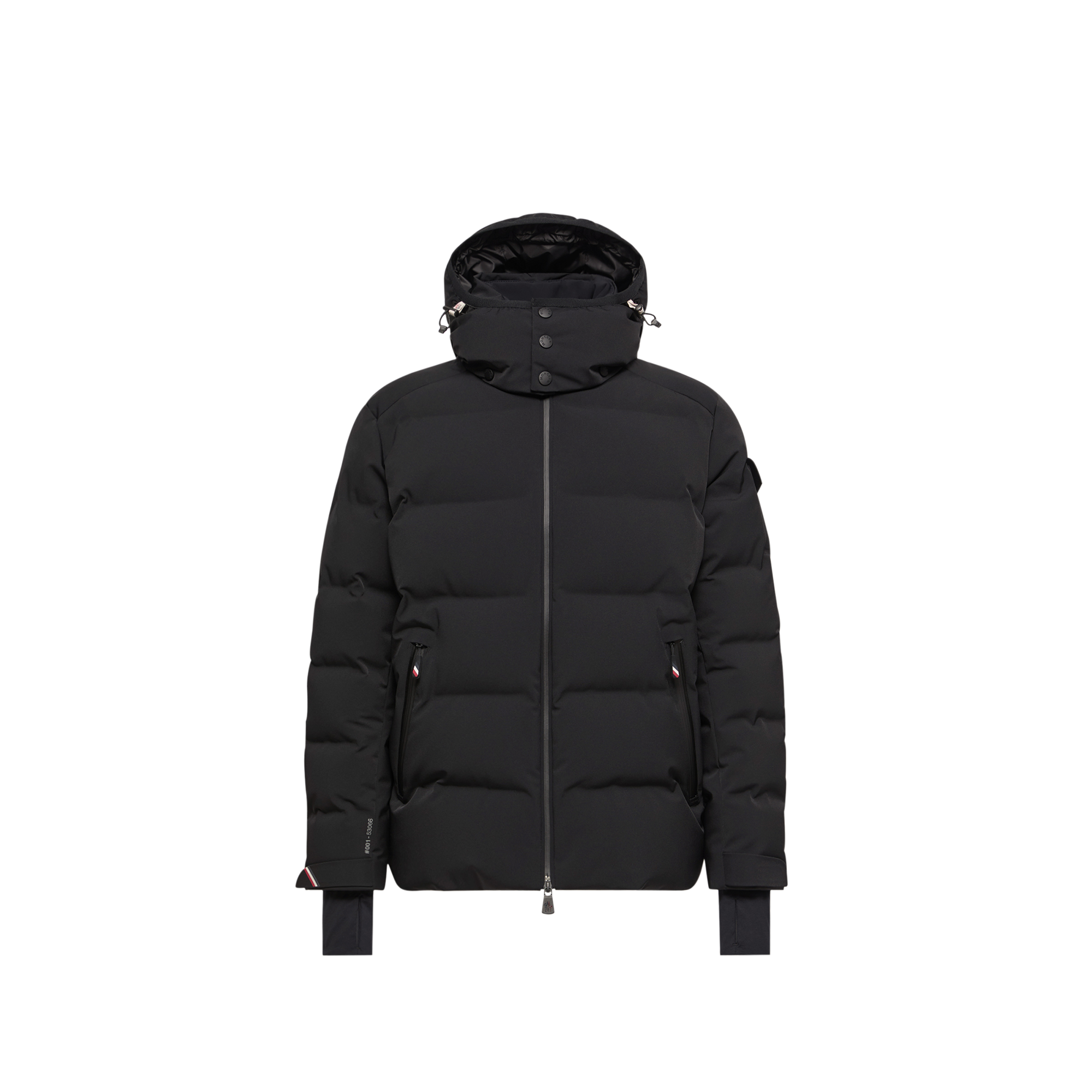 Grenoble    Montgetech Hooded Insulated Ski Jacket for Men in Black, Size: 44