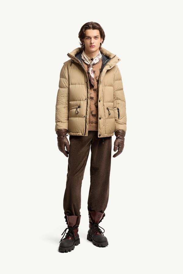 Giacca da sci imbottita Kasanka con cappuccio Uomo Beige Moncler 0